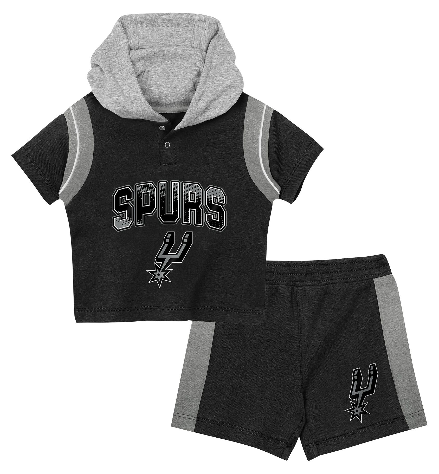 NBA Infant San Antonio Spurs 3-Piece Creeper Set