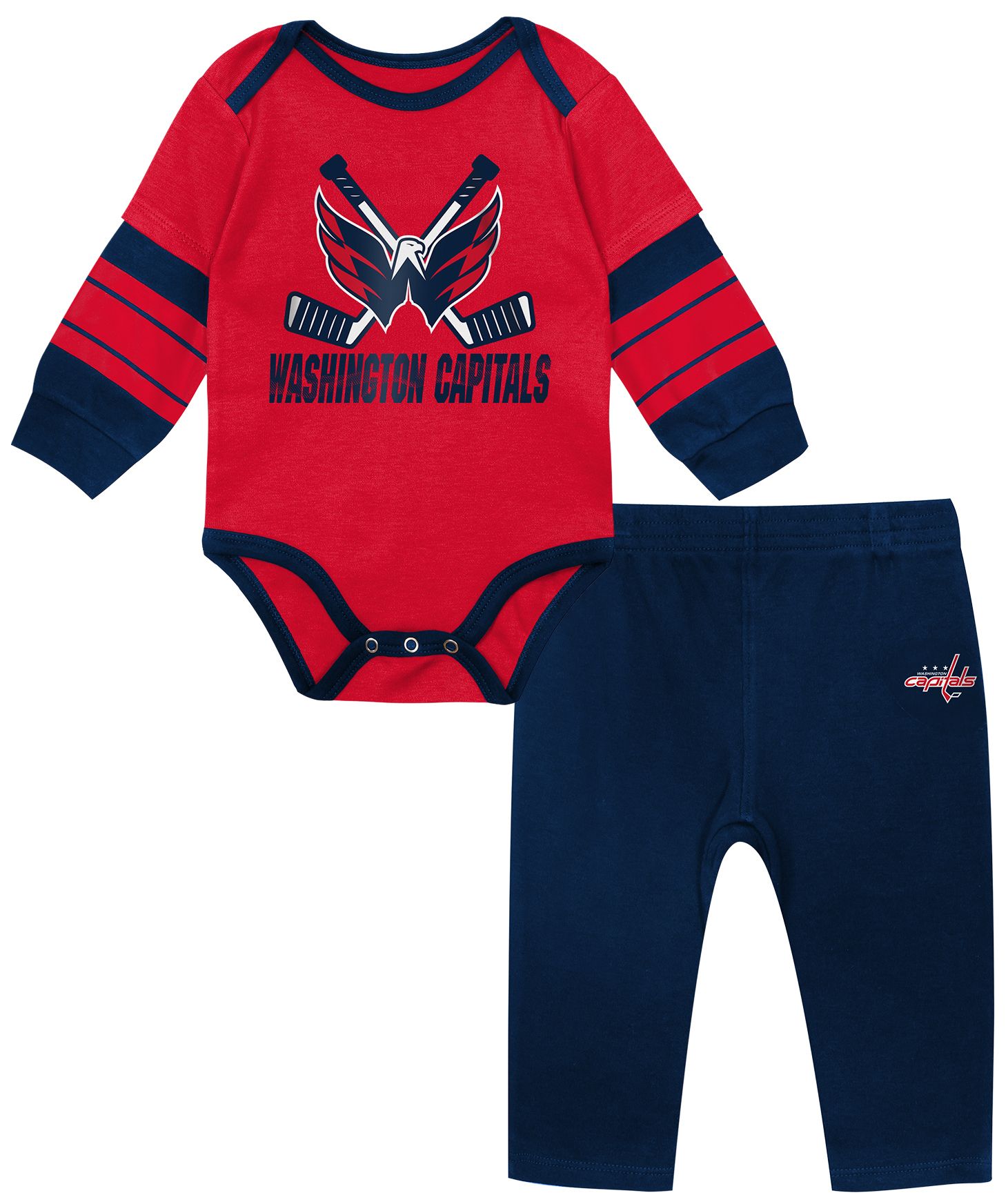 NHL Infant Washington Capitals Little Sniper Apparel Set