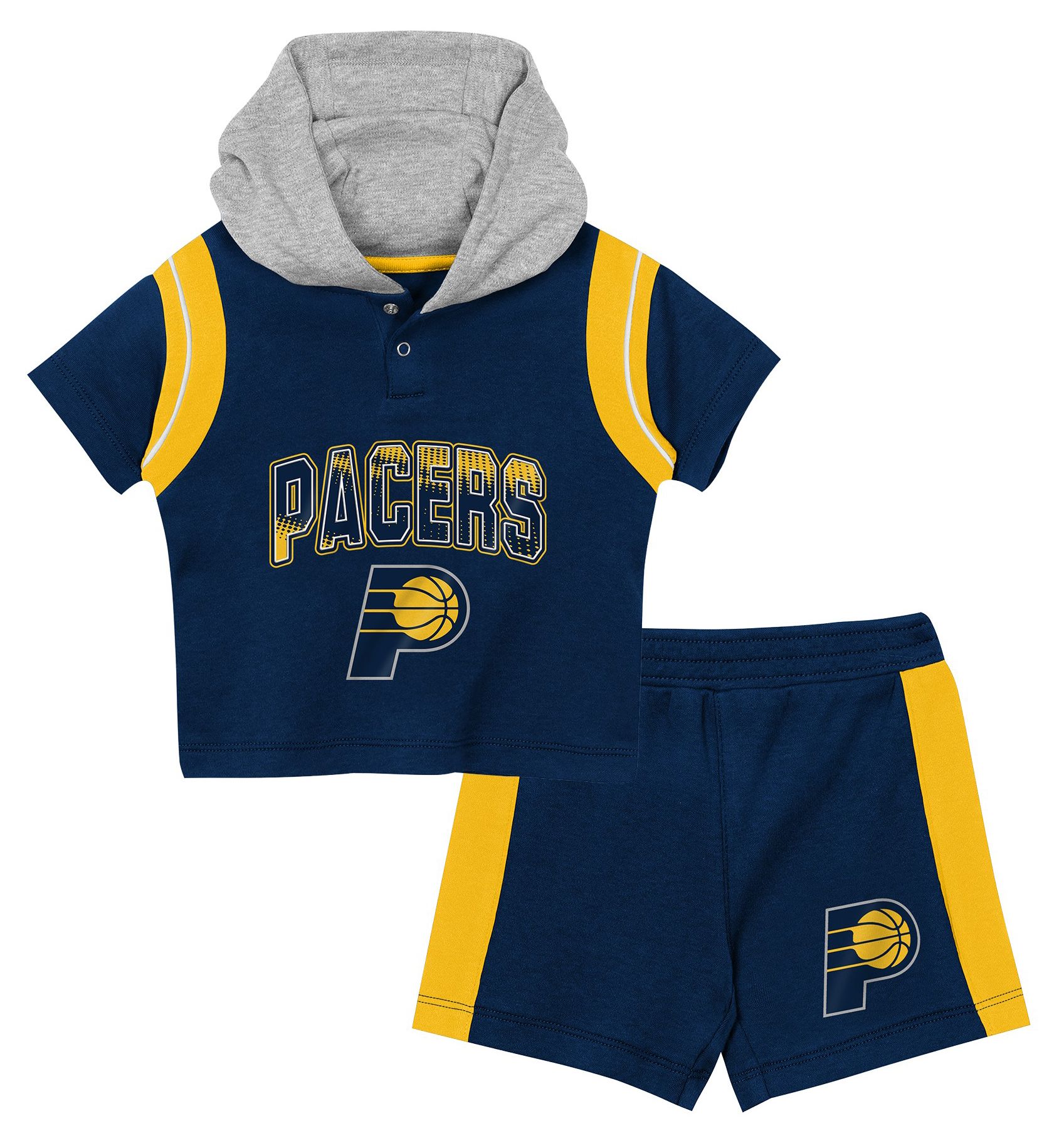 NBA Infant Indiana Pacers 3-Piece Creeper Set