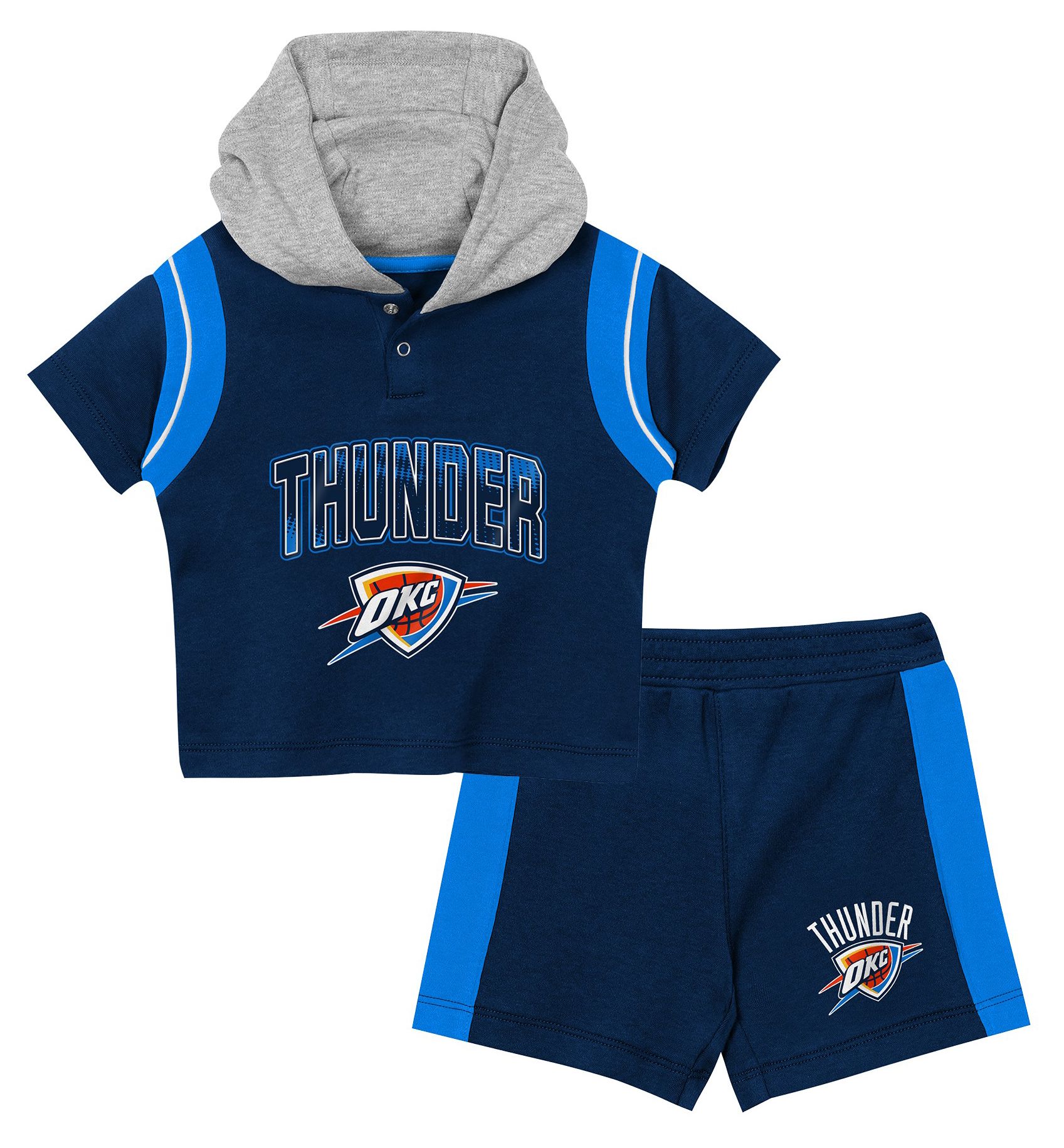 NBA Infant Oklahoma City Thunder 3-Piece Creeper Set