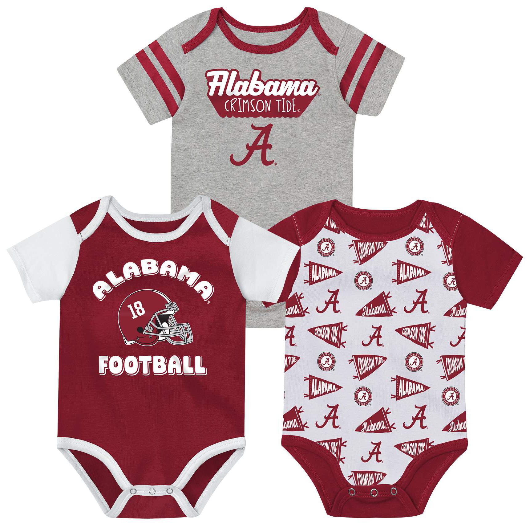 NCAA Infant Alabama Crimson Tide Red 2 Way Play Set