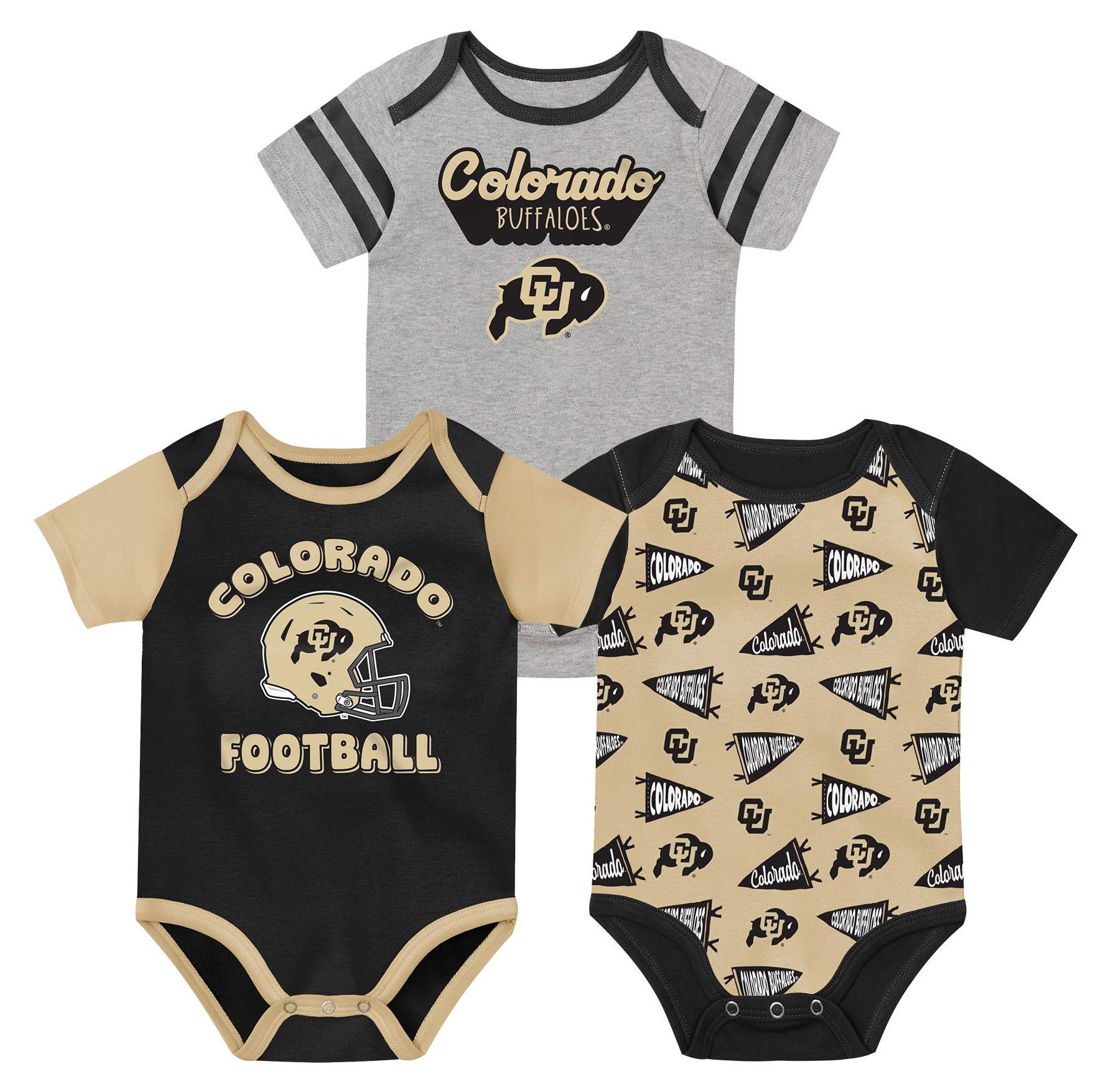 NCAA Infant Colorado Buffaloes Black 2 Way Play Set