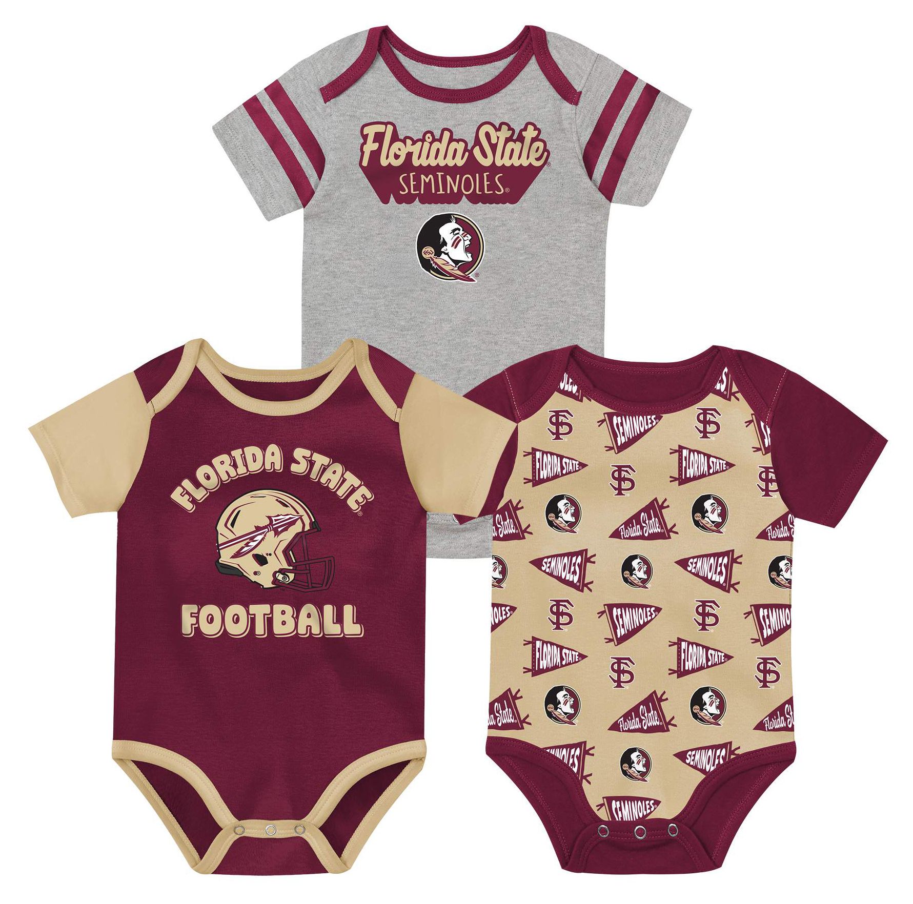 NCAA Infant Florida State Seminoles Red Star Player Set