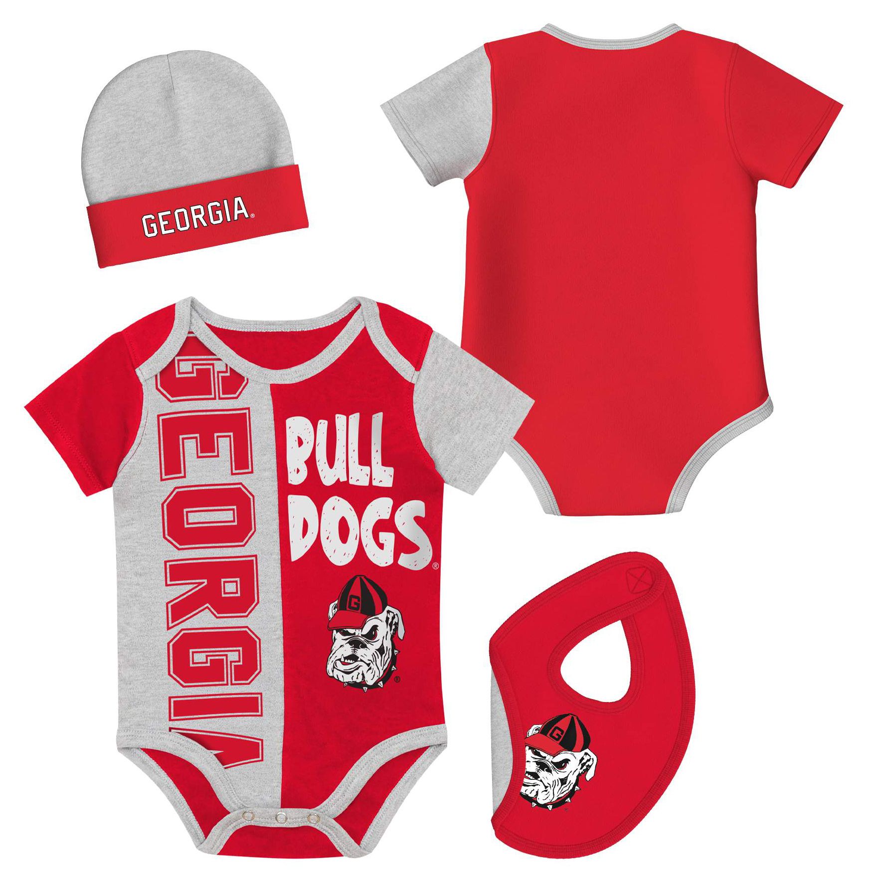 NCAA Infant Georgia Bulldogs Red 2 Way Play Set