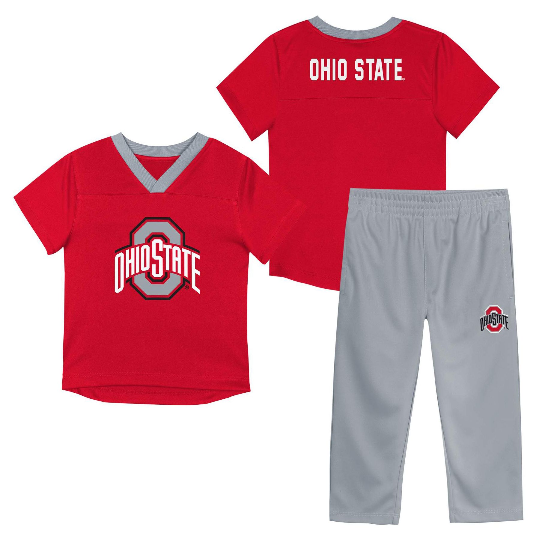 NCAA Infant Ohio State Buckeyes Red Zone 2-Piece Set