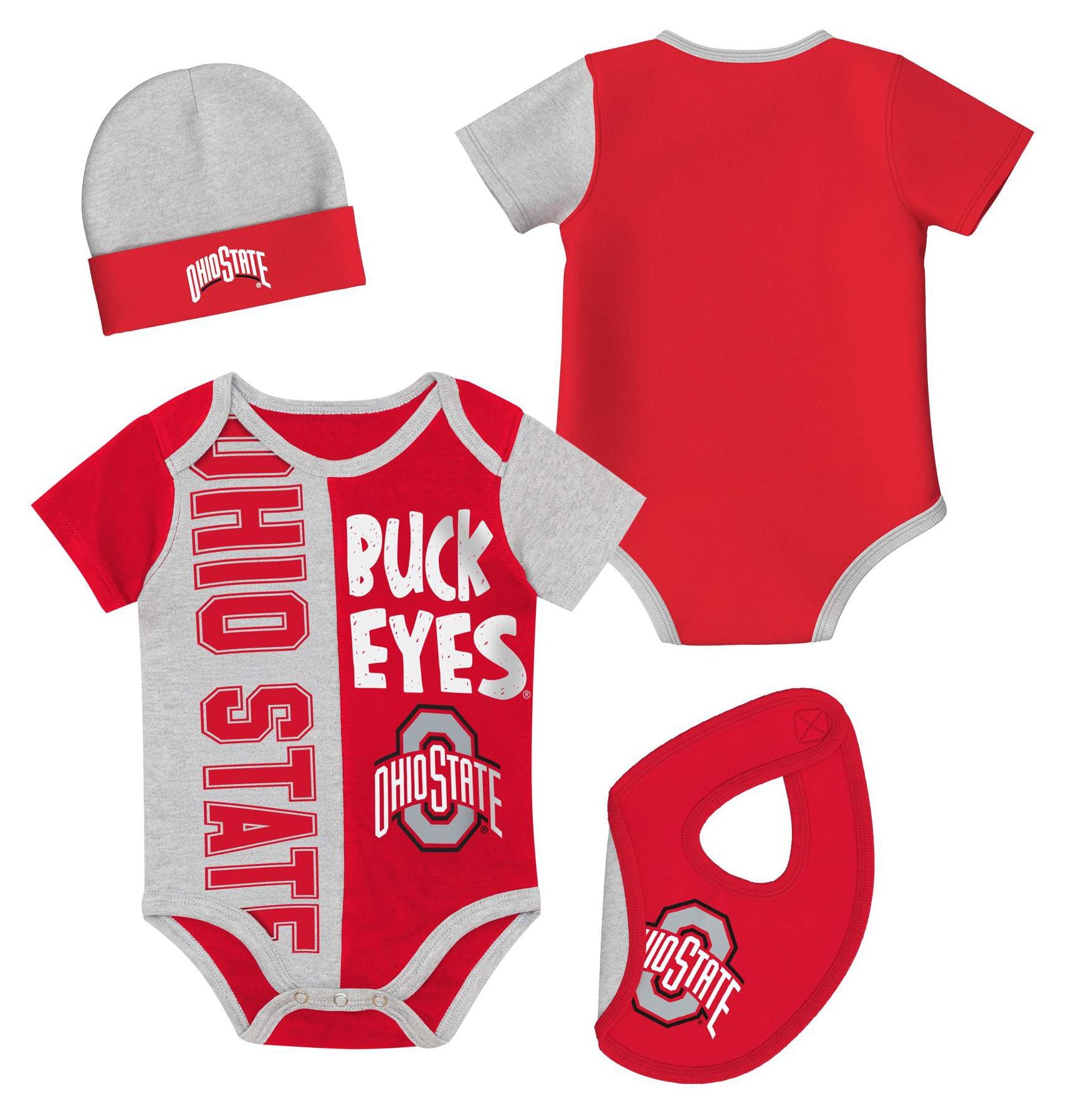 NCAA Infant Ohio State Buckeyes Red 2 Way Play Set