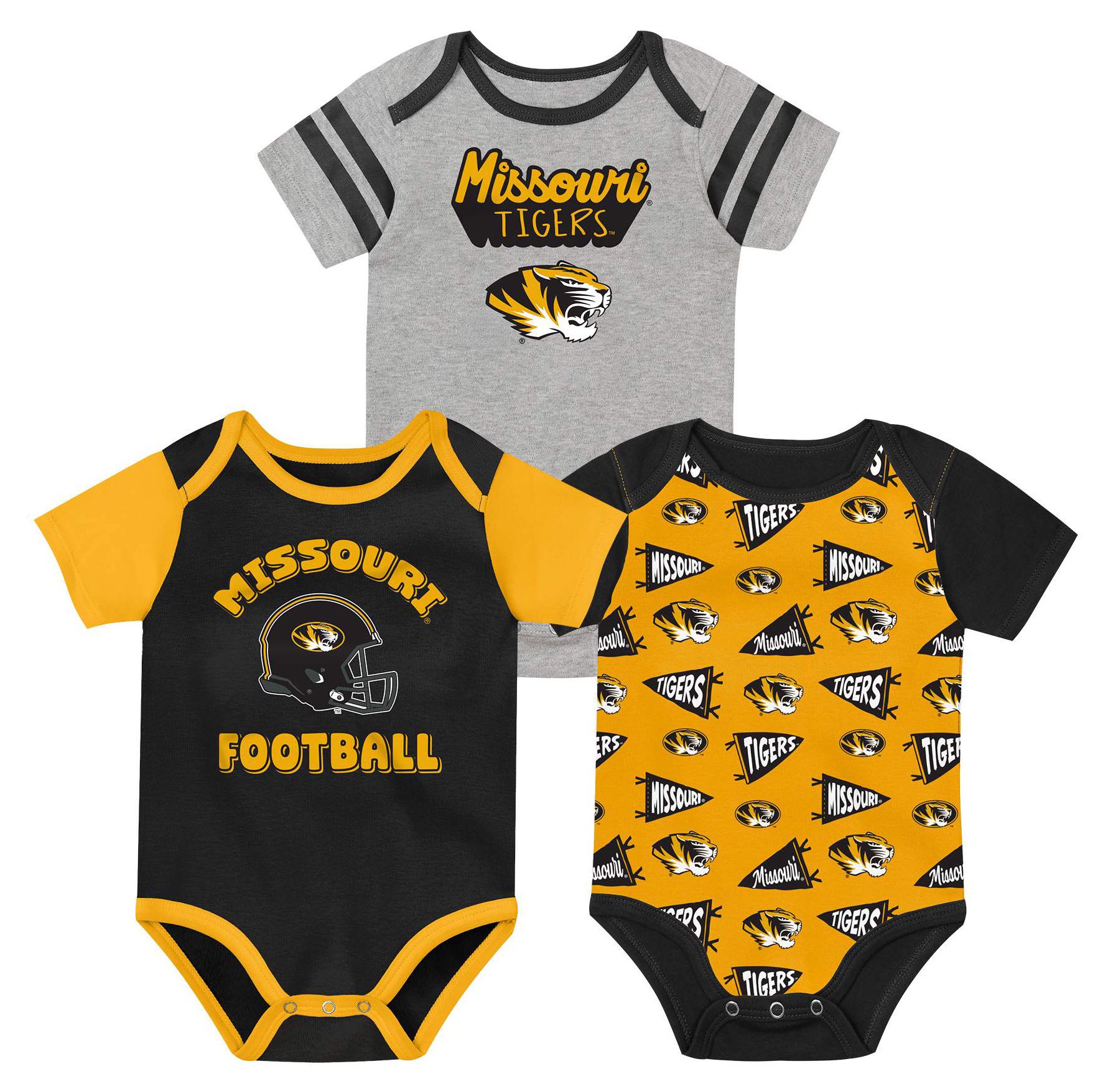 Outerstuff Infant Missouri Tigers Navy Star Player Set