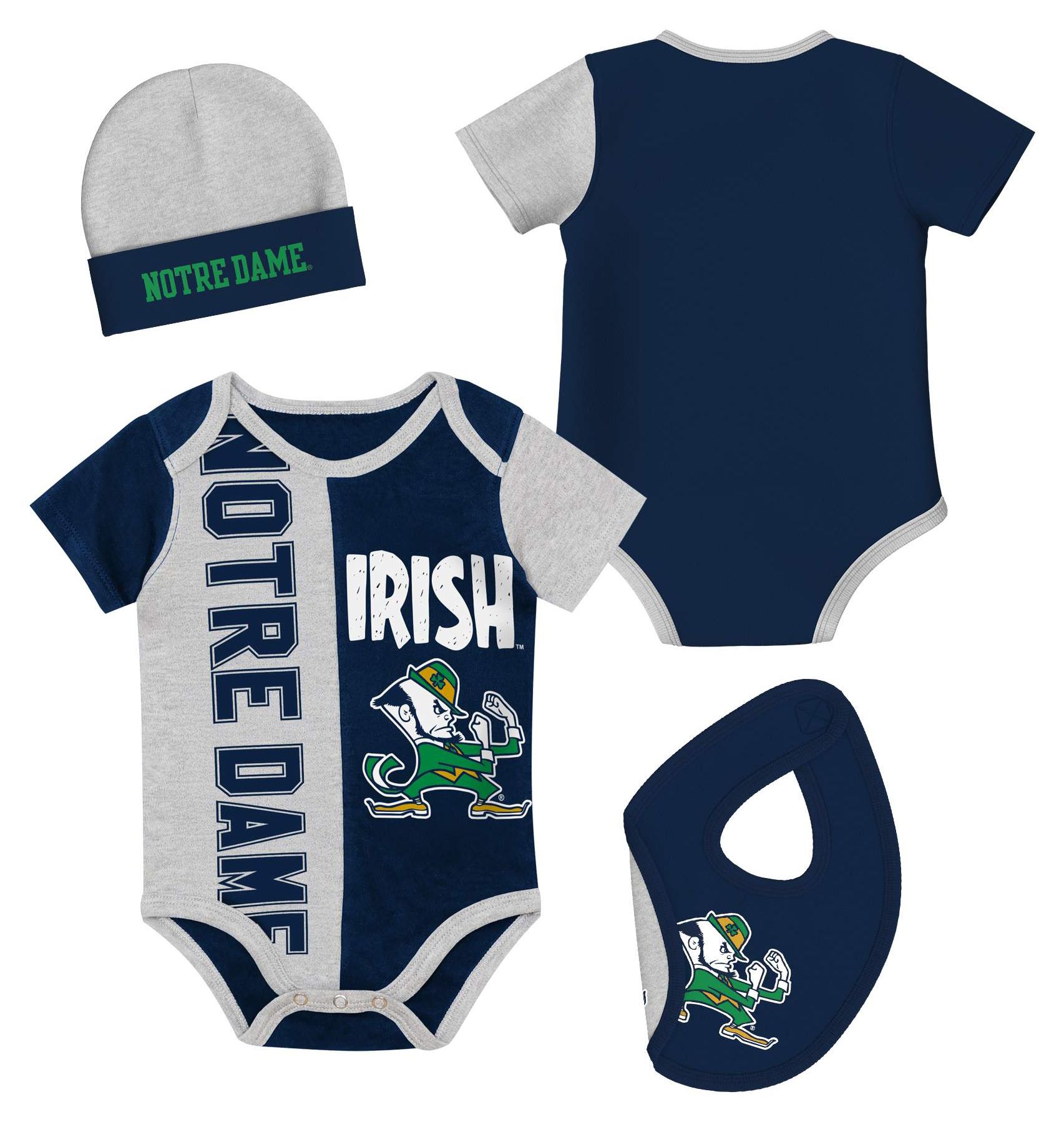NCAA Infant Notre Dame Fighting Irish Navy 2 Way Play Set