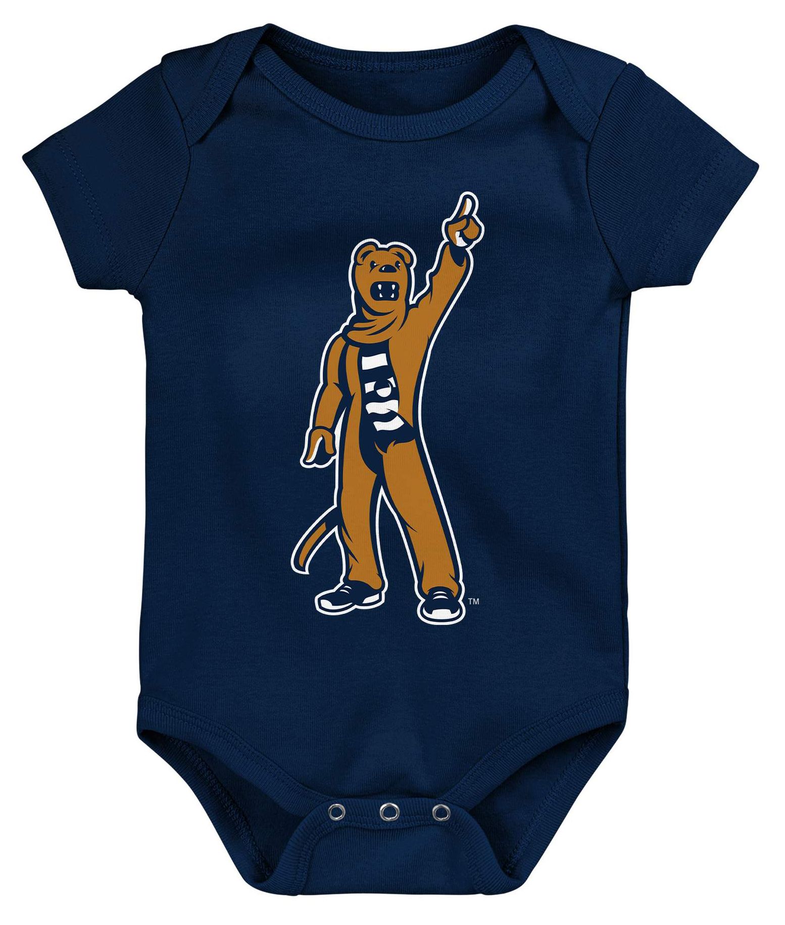 NCAA Infant Penn State Nittany Lions Navy Mascot Creeper