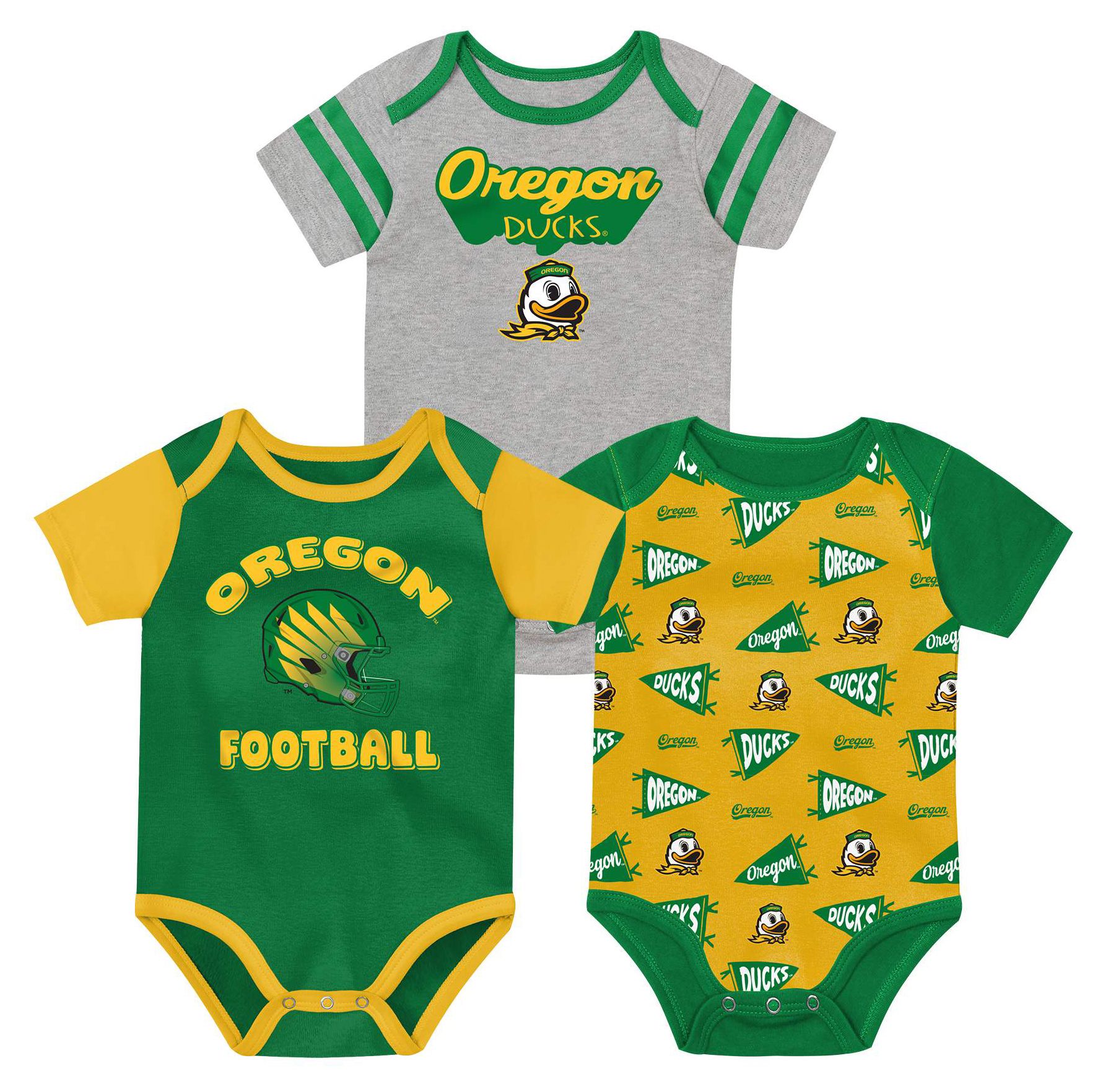 NCAA Infant Oregon Ducks Green 2 Way Play Set