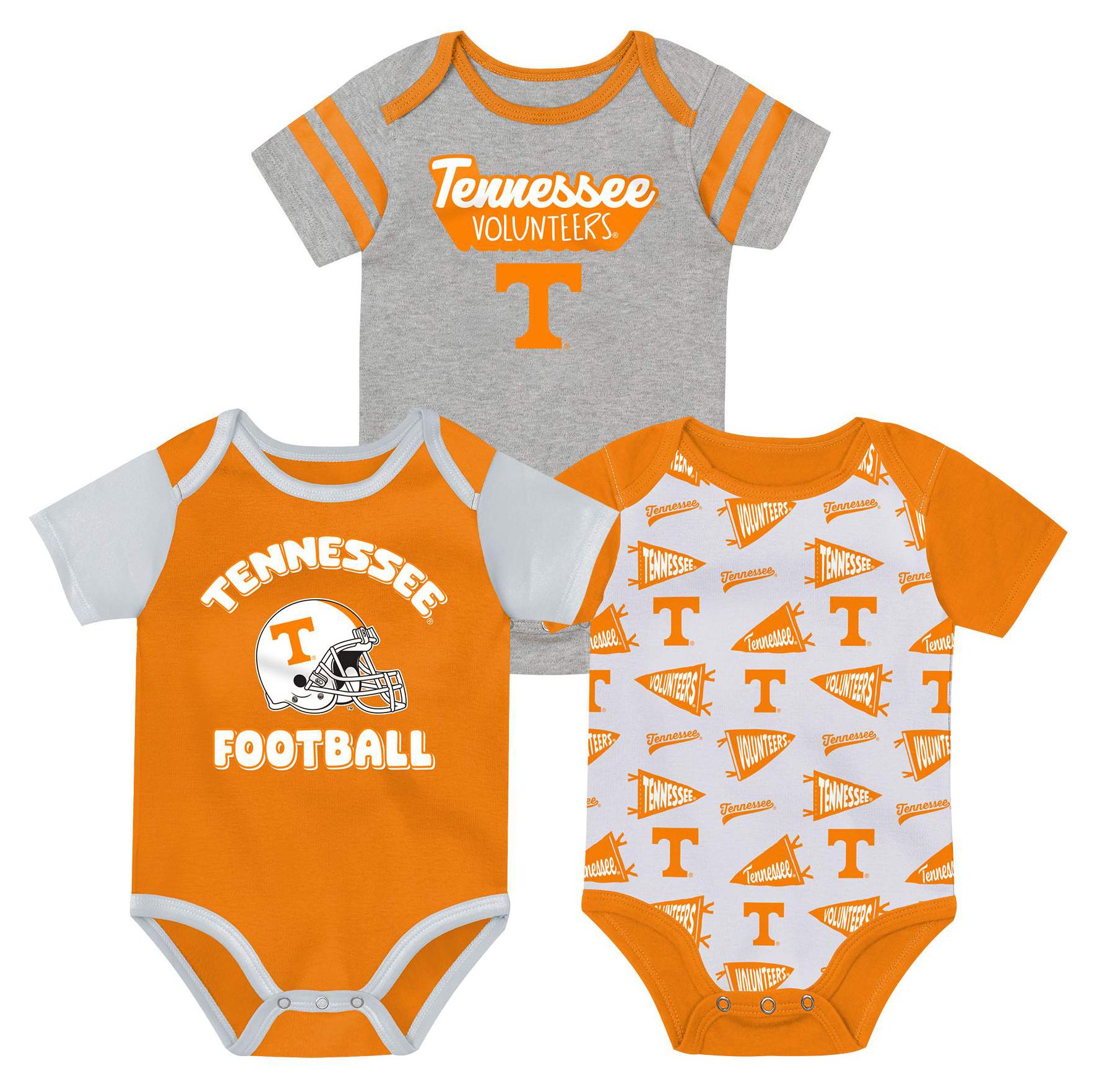NCAA Infant Tennessee Volunteers Orange Star Player Set