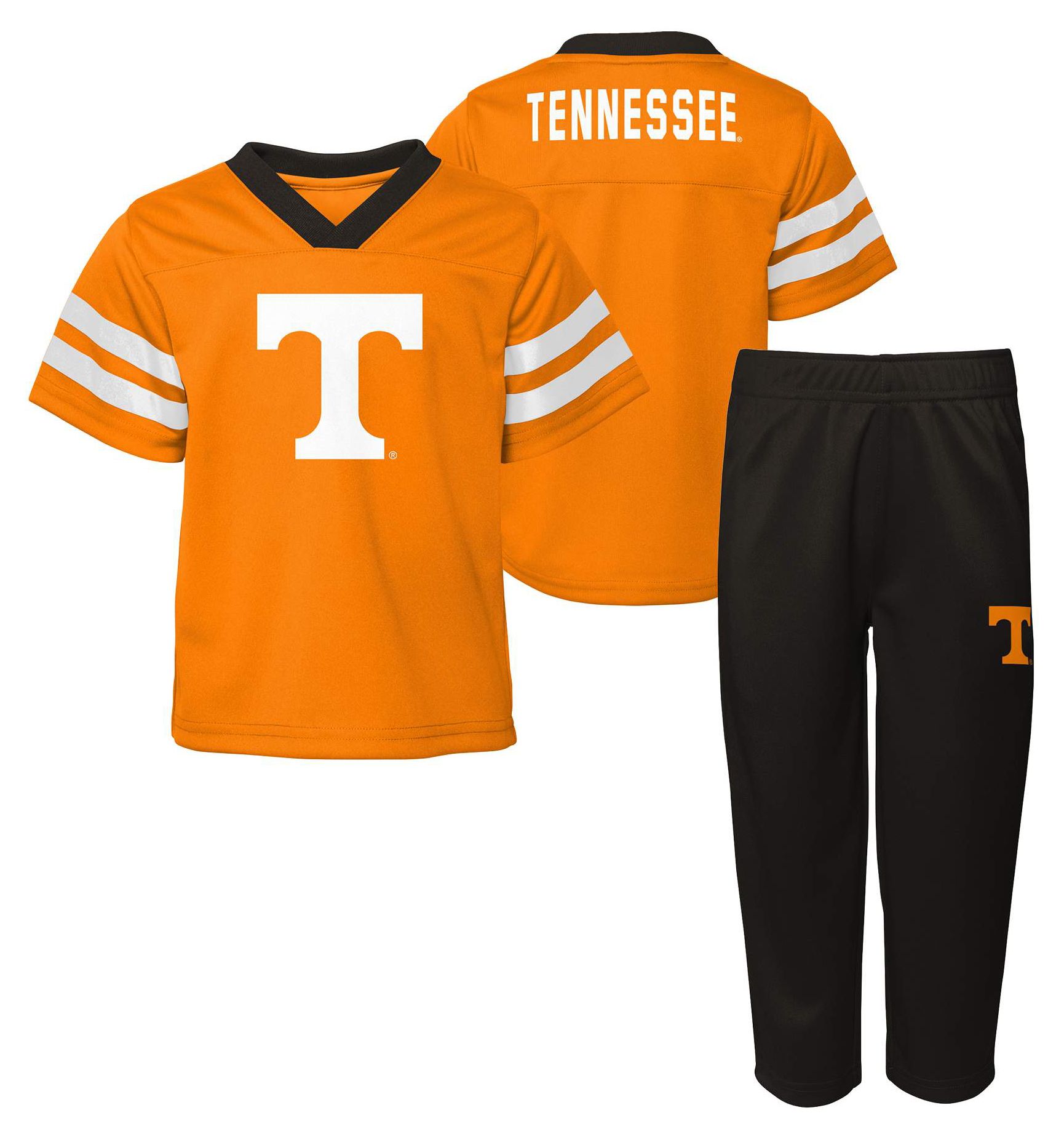 NCAA Infant Tennessee Volunteers Tenn Orange Red Zone 2-Piece Set