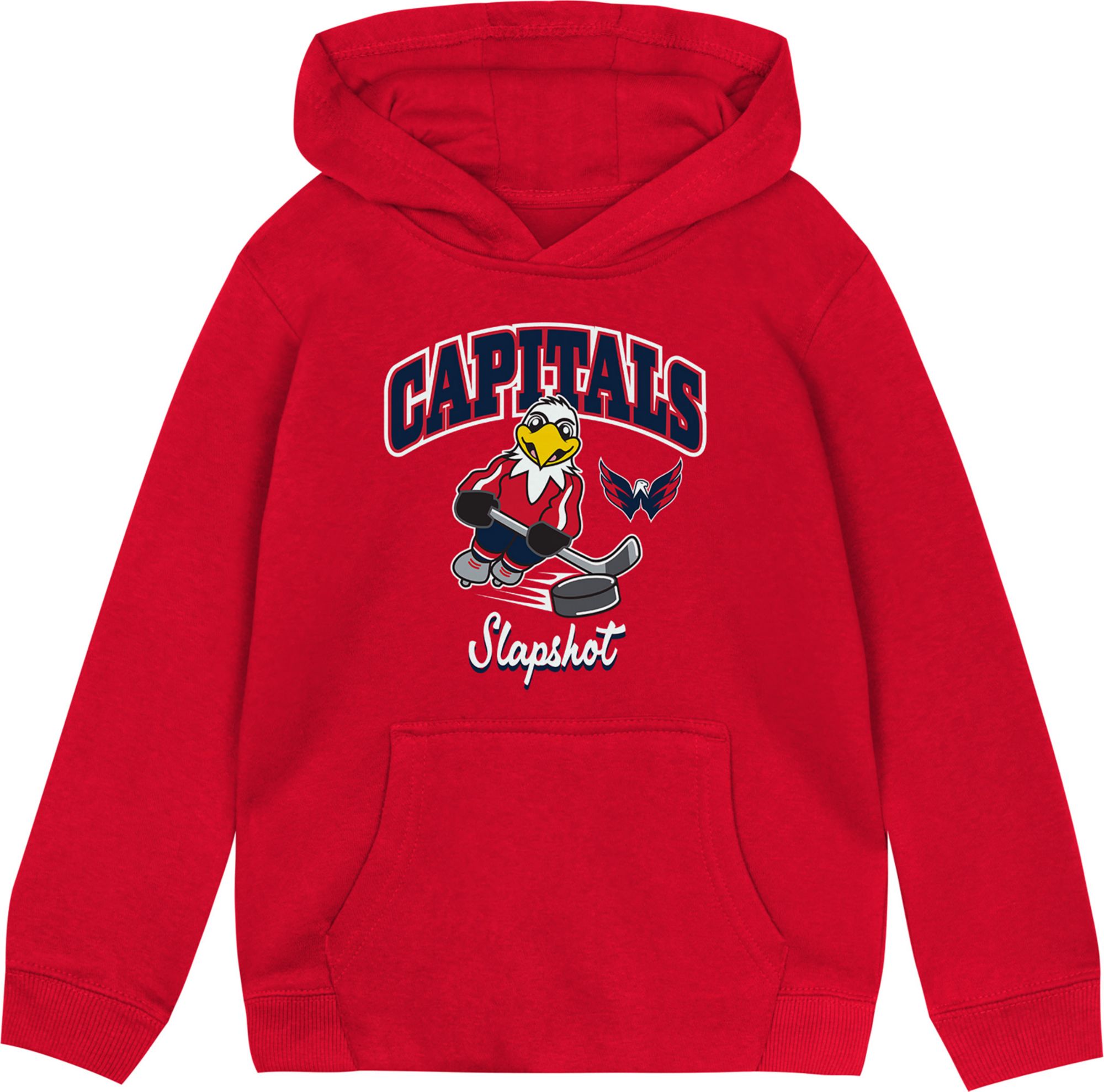 NHL Team Apparel Toddler Washington Capitals Baby Mascot Hoodie