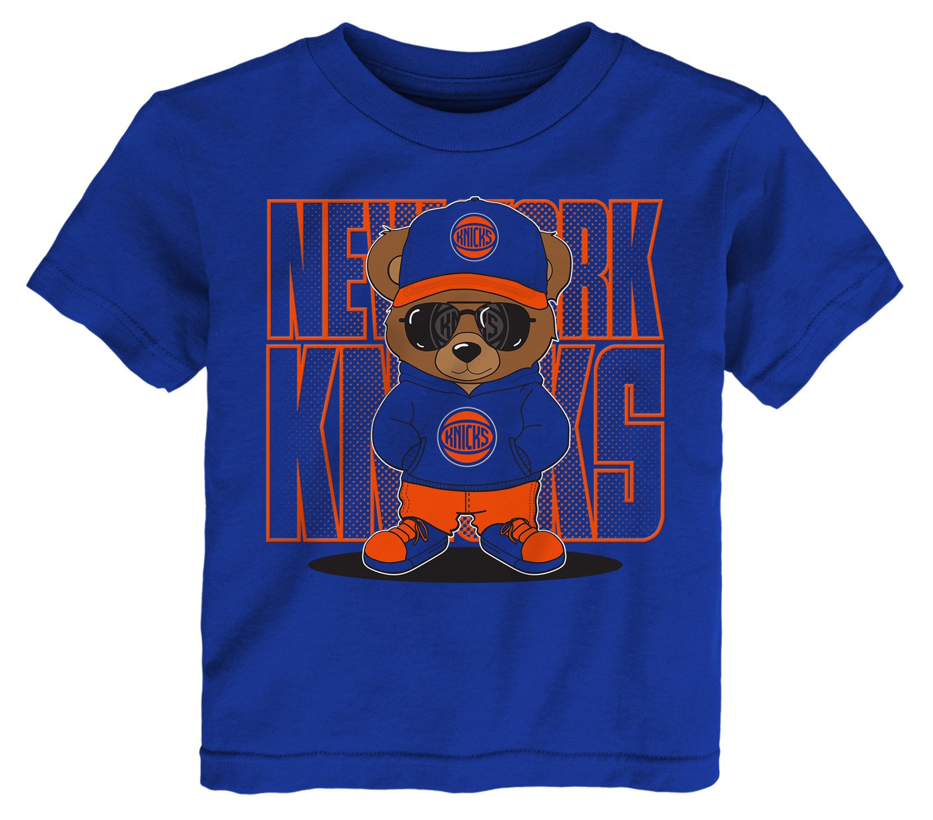 NBA Toddler New York Knicks Teddy Fan T-Shirt