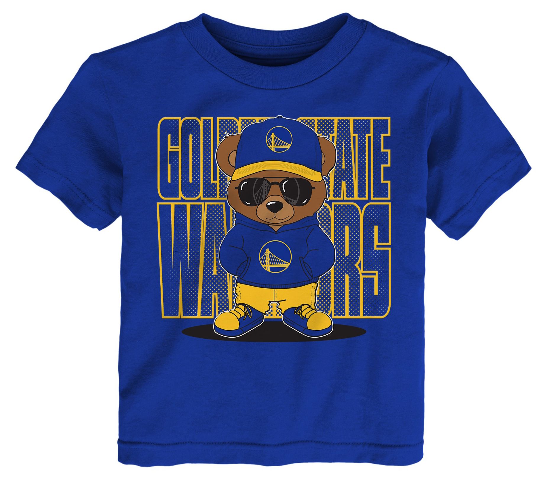 NBA Toddler Golden State Warriors Teddy Fan T-Shirt