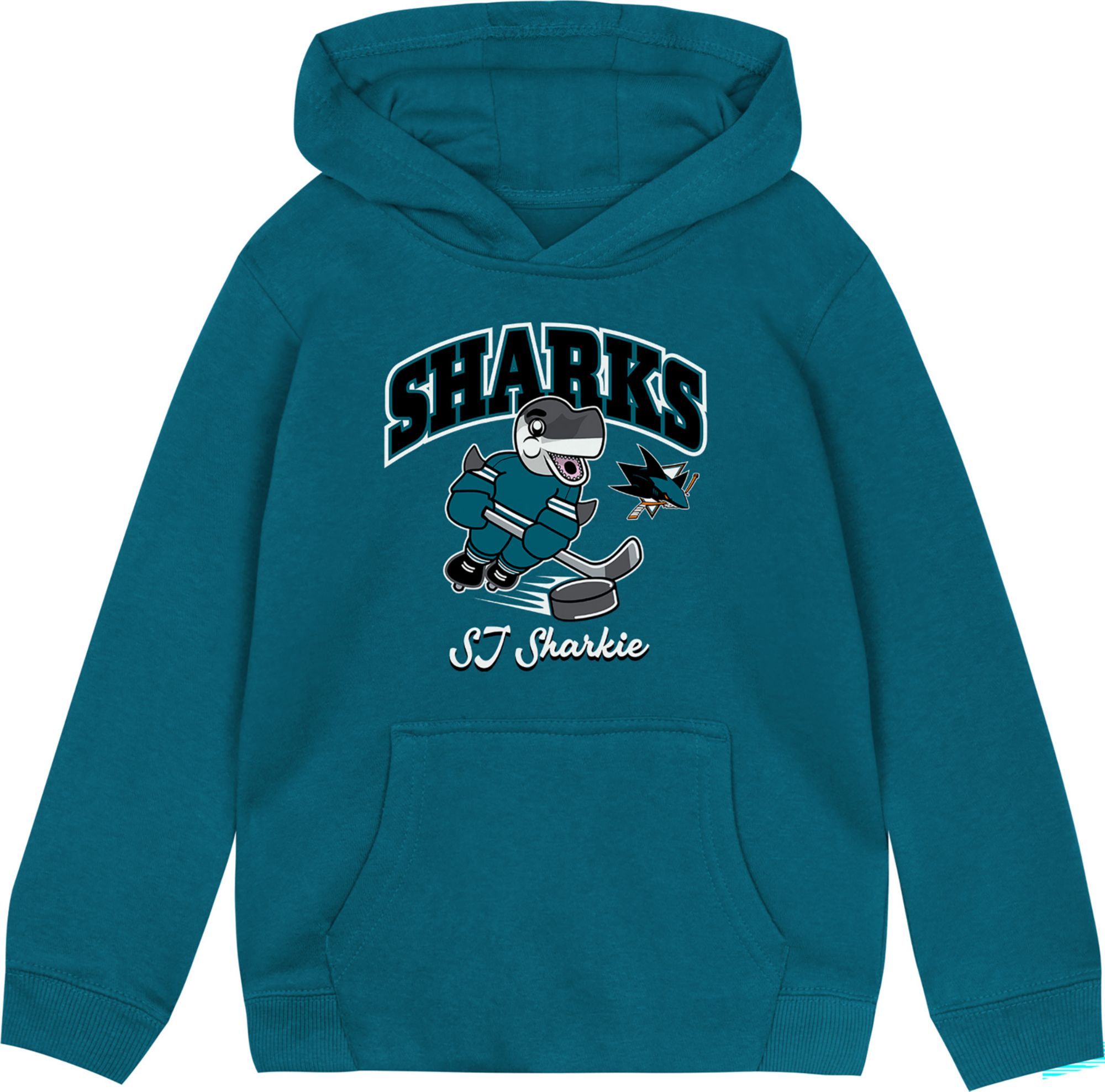 NHL Team Apparel Toddler San Jose Sharks Baby Mascot Hoodie
