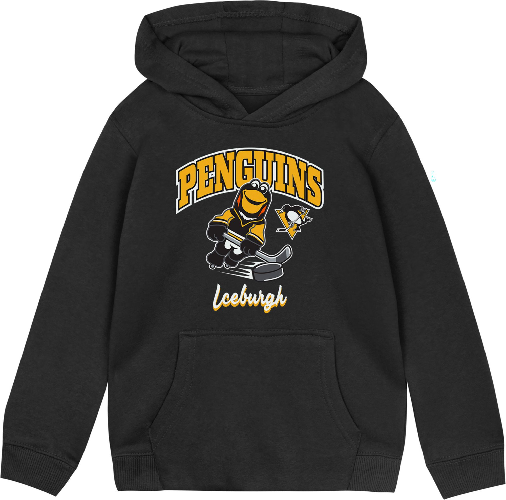 NHL Team Apparel Toddler Pittsburgh Penguins Baby Mascot Hoodie