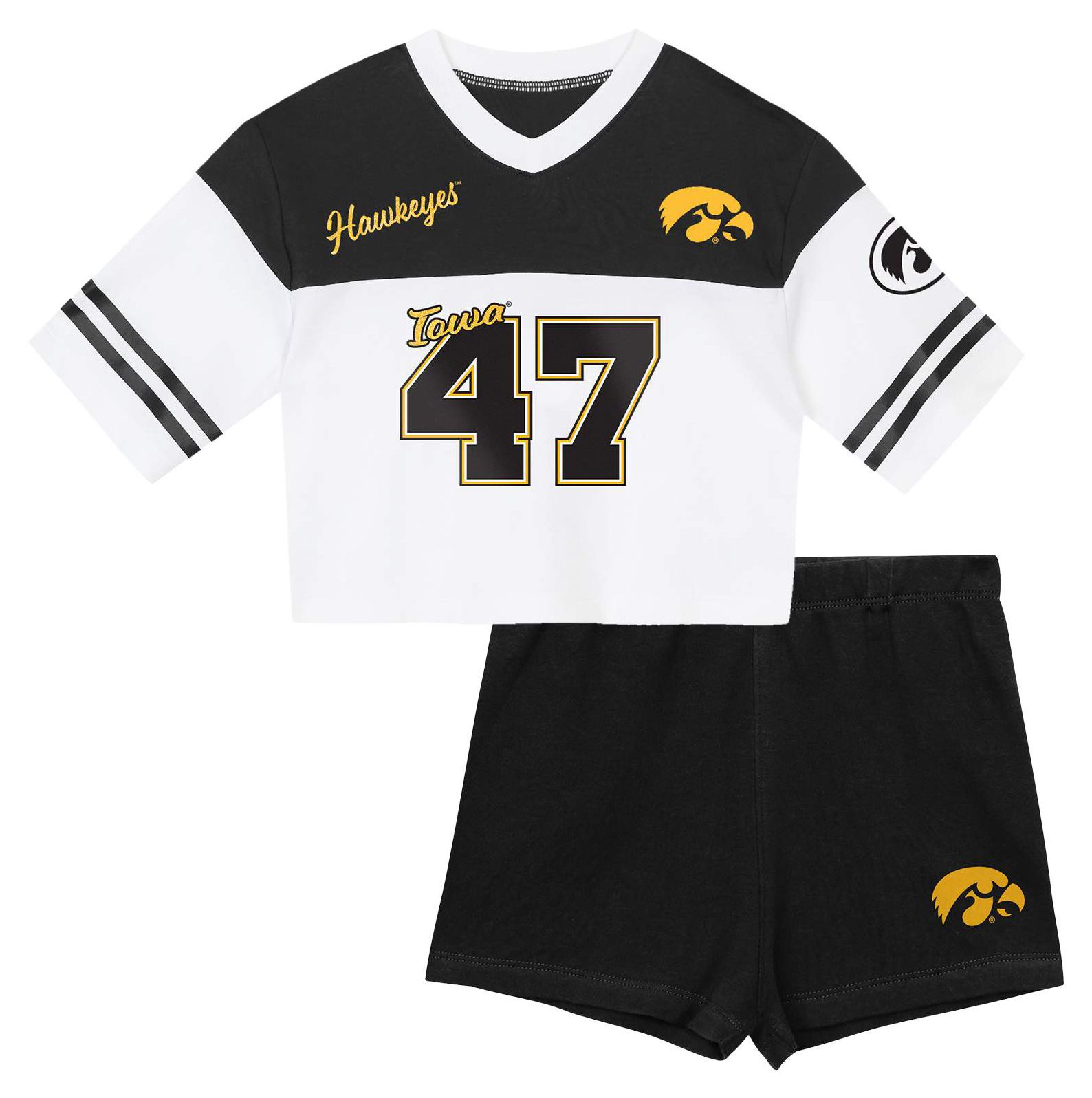 Outerstuff Toddler Iowa Hawkeyes Black T-Shirt