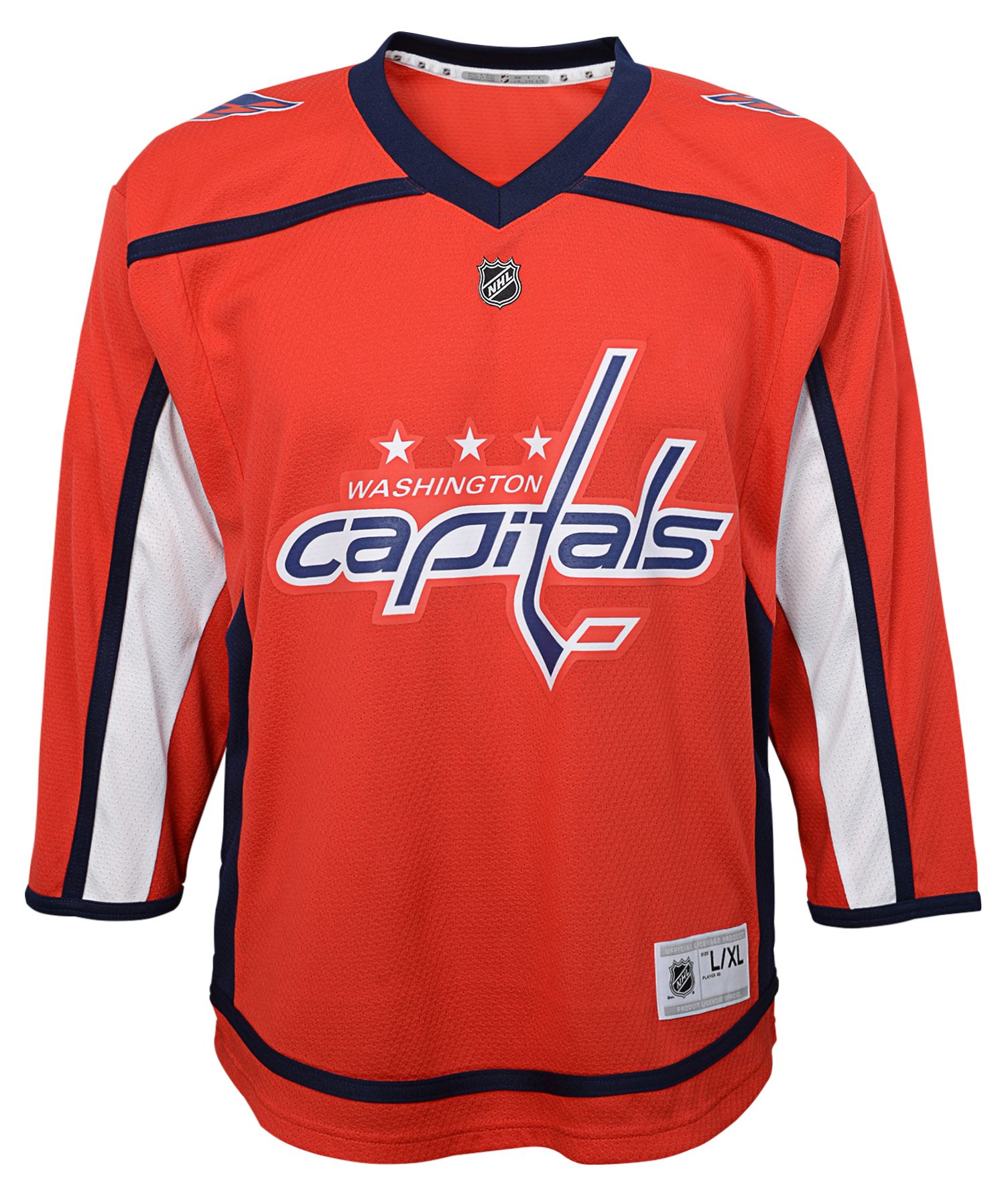 NHL Toddler Washington Capitals Red Home Replica Jersey