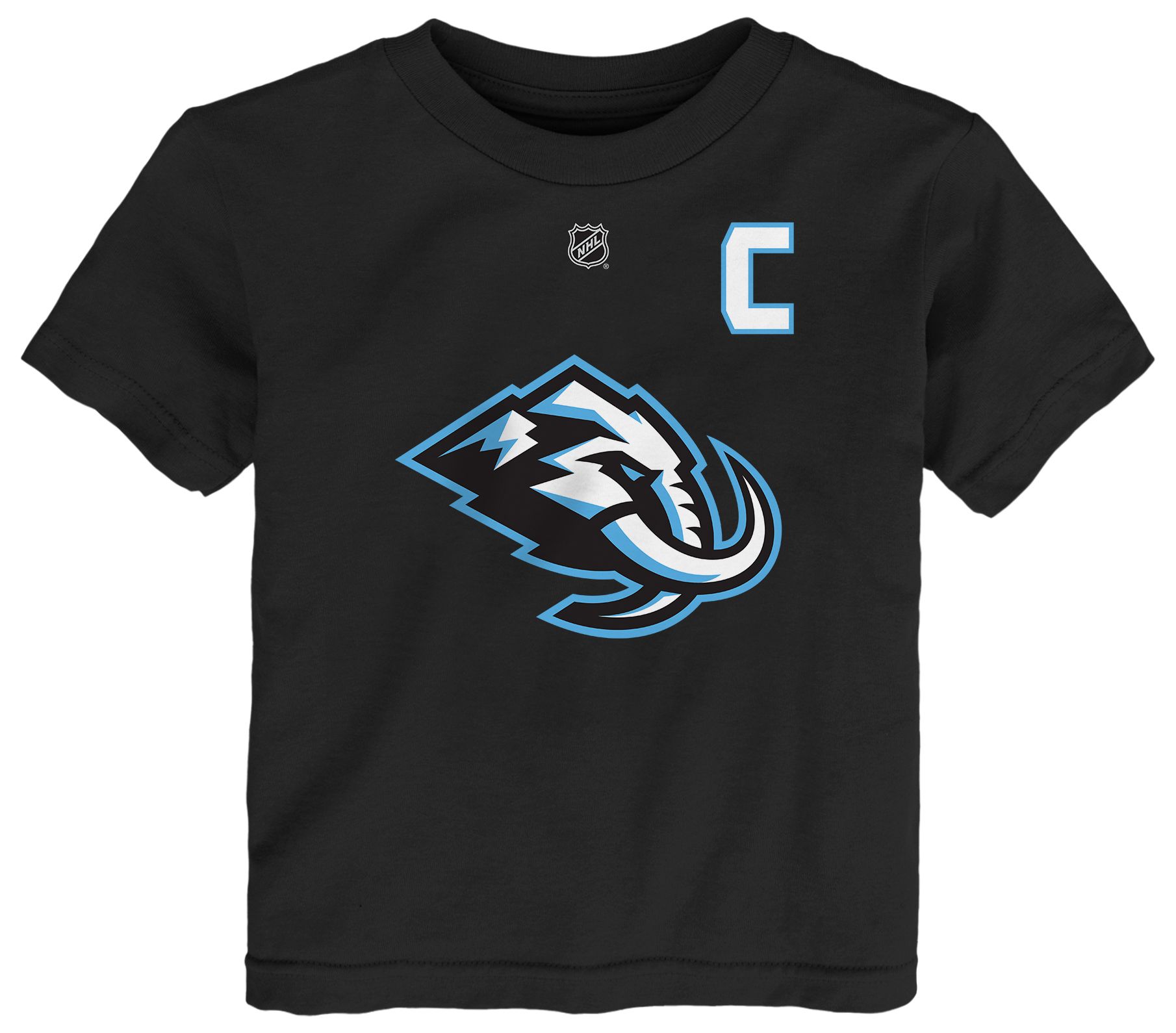 NHL Toddler Utah Mammoths Clayton Keller #9 Black T-Shirt