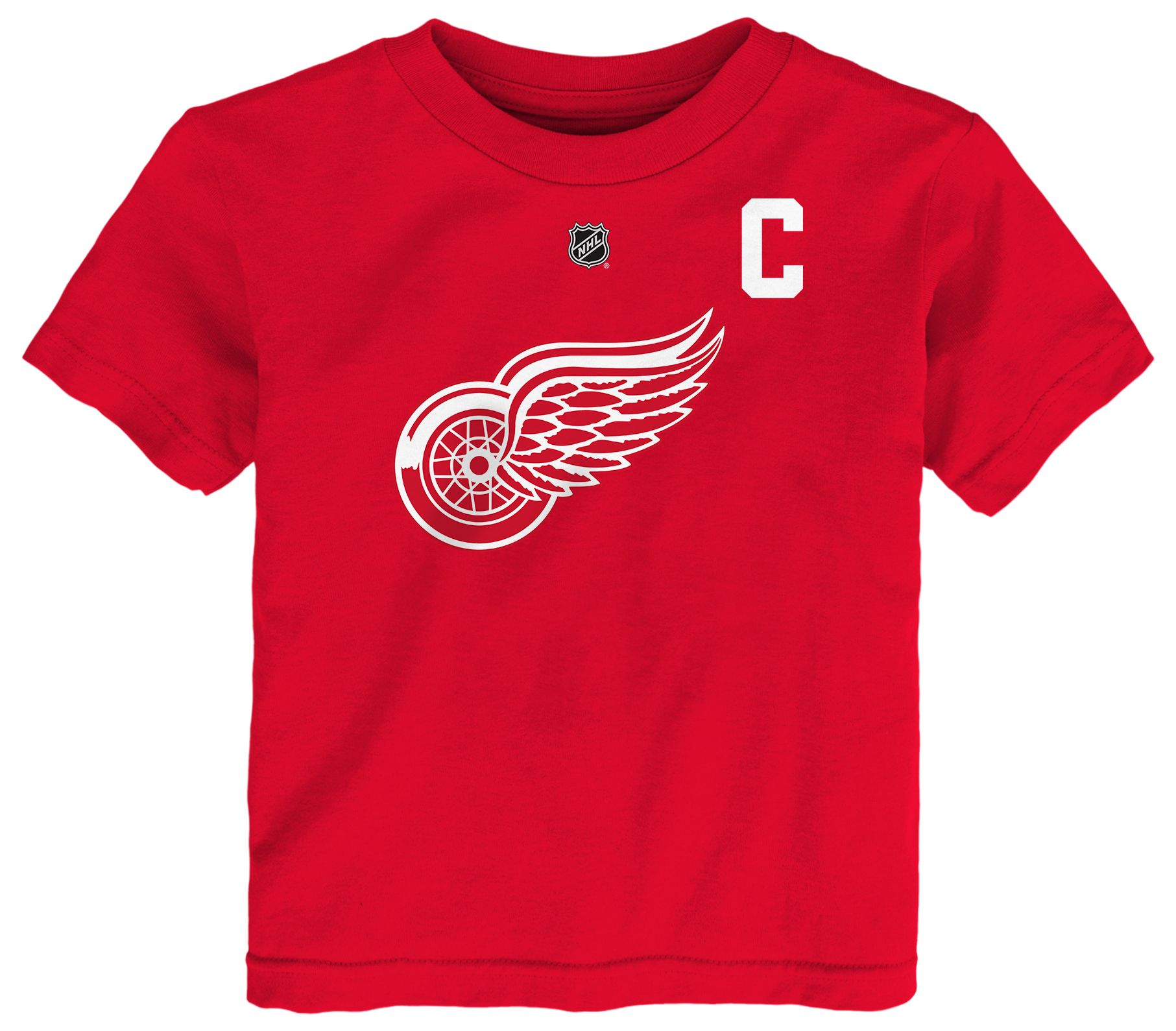 NHL Toddler Detroit Red Wings Dylan Larkin #71 University Red T-Shirt