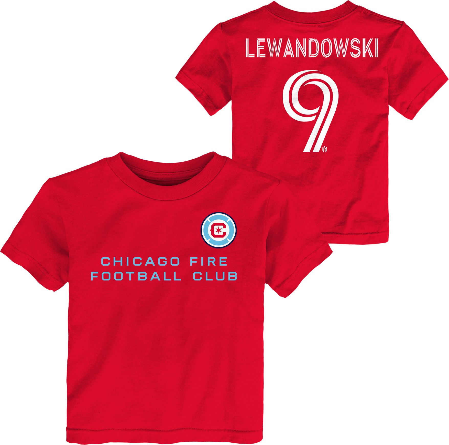 MLS Toddler Chicago Fire Robert Lewandowski T-Shirt
