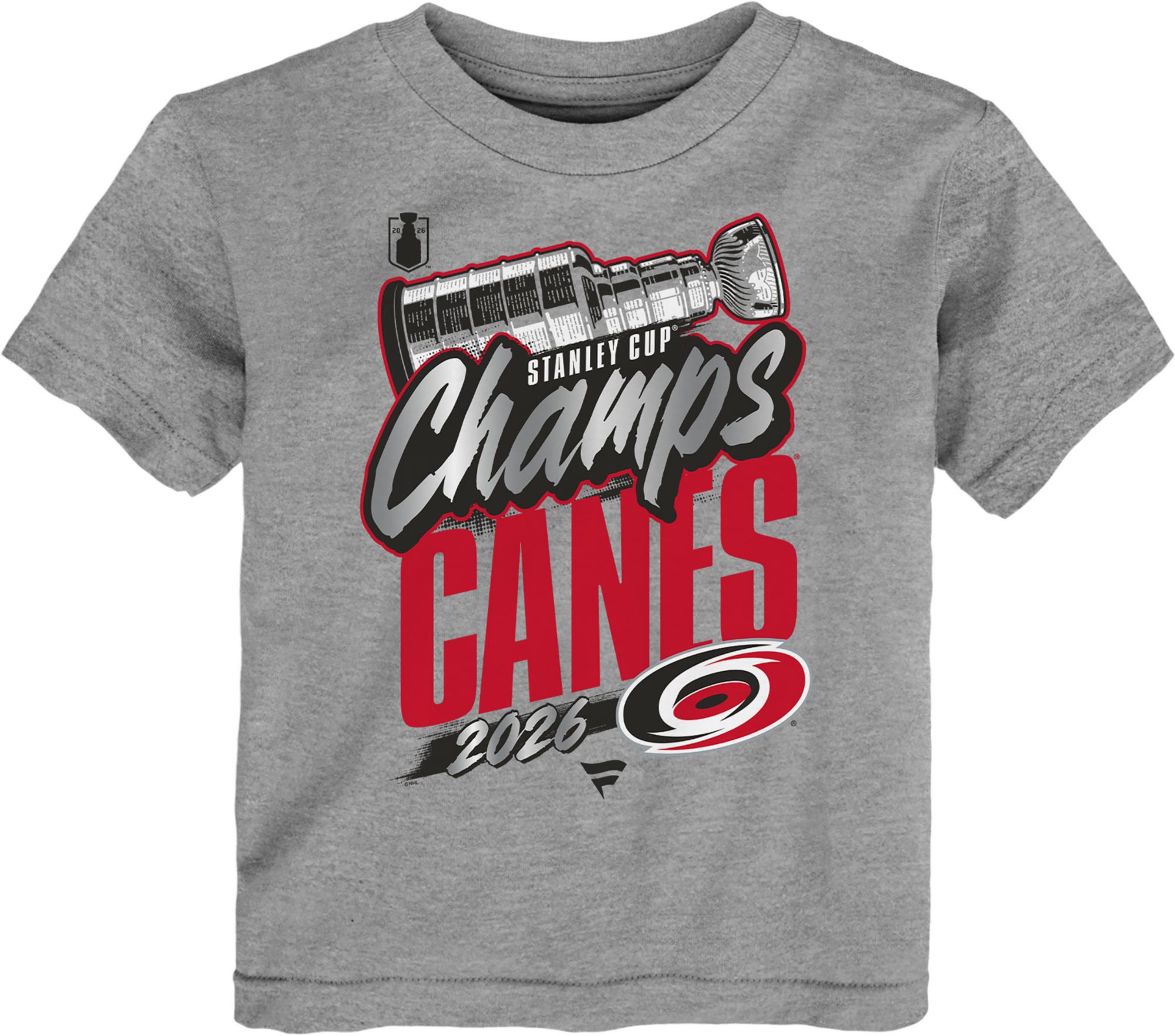 NHL Toddler Carolina Hurricanes 2026 Stanley Cup Champions Locker Room T-Shirt
