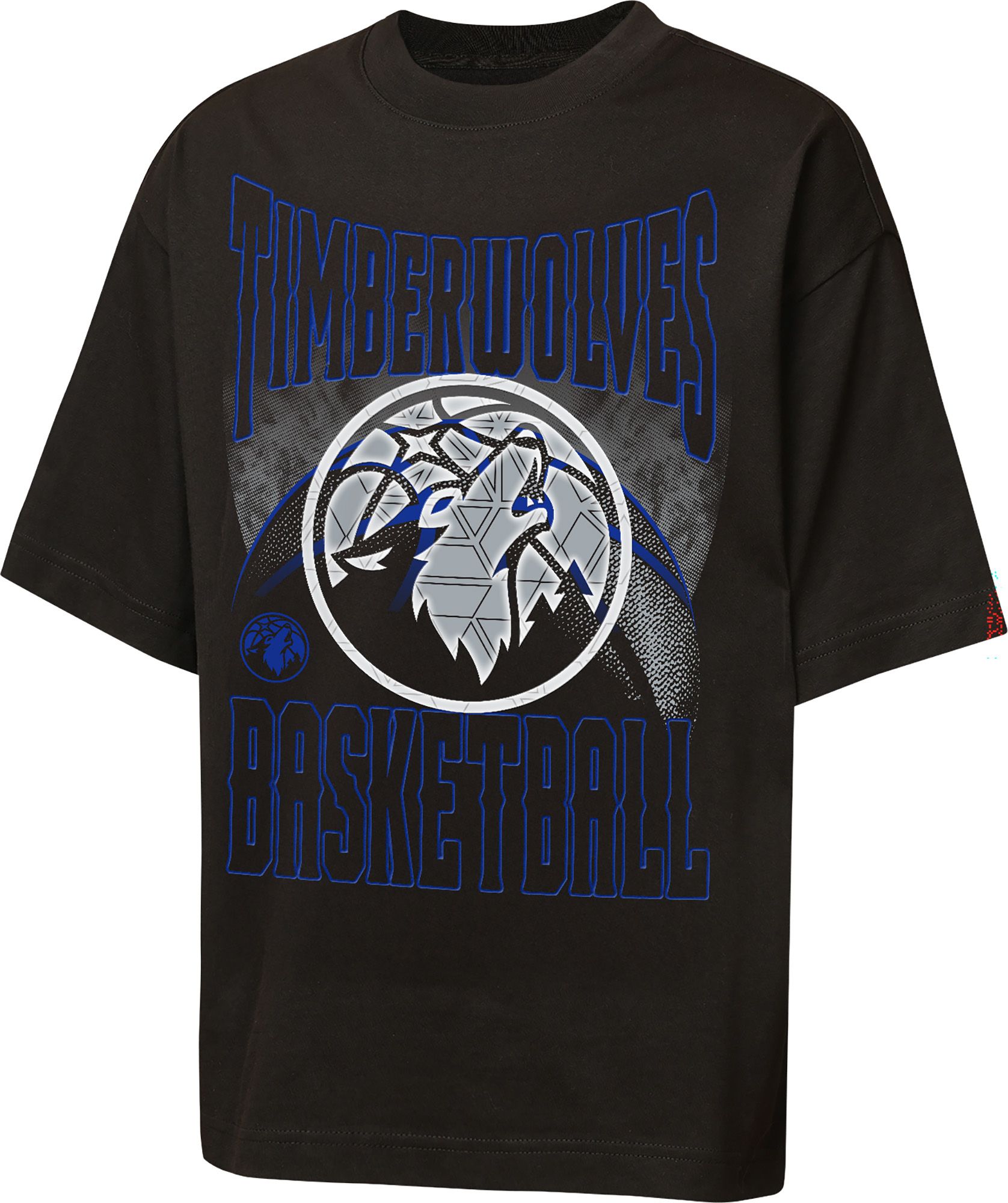 NBA Youth Minnesota Timberwolves Black Y T-Shirt