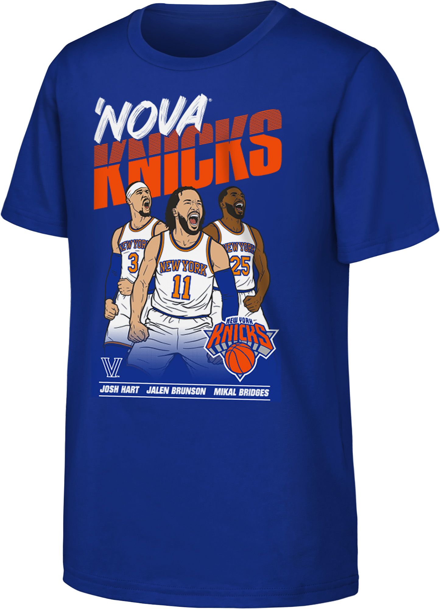 NCAA Youth New York Knicks Royal Nova T-Shirt