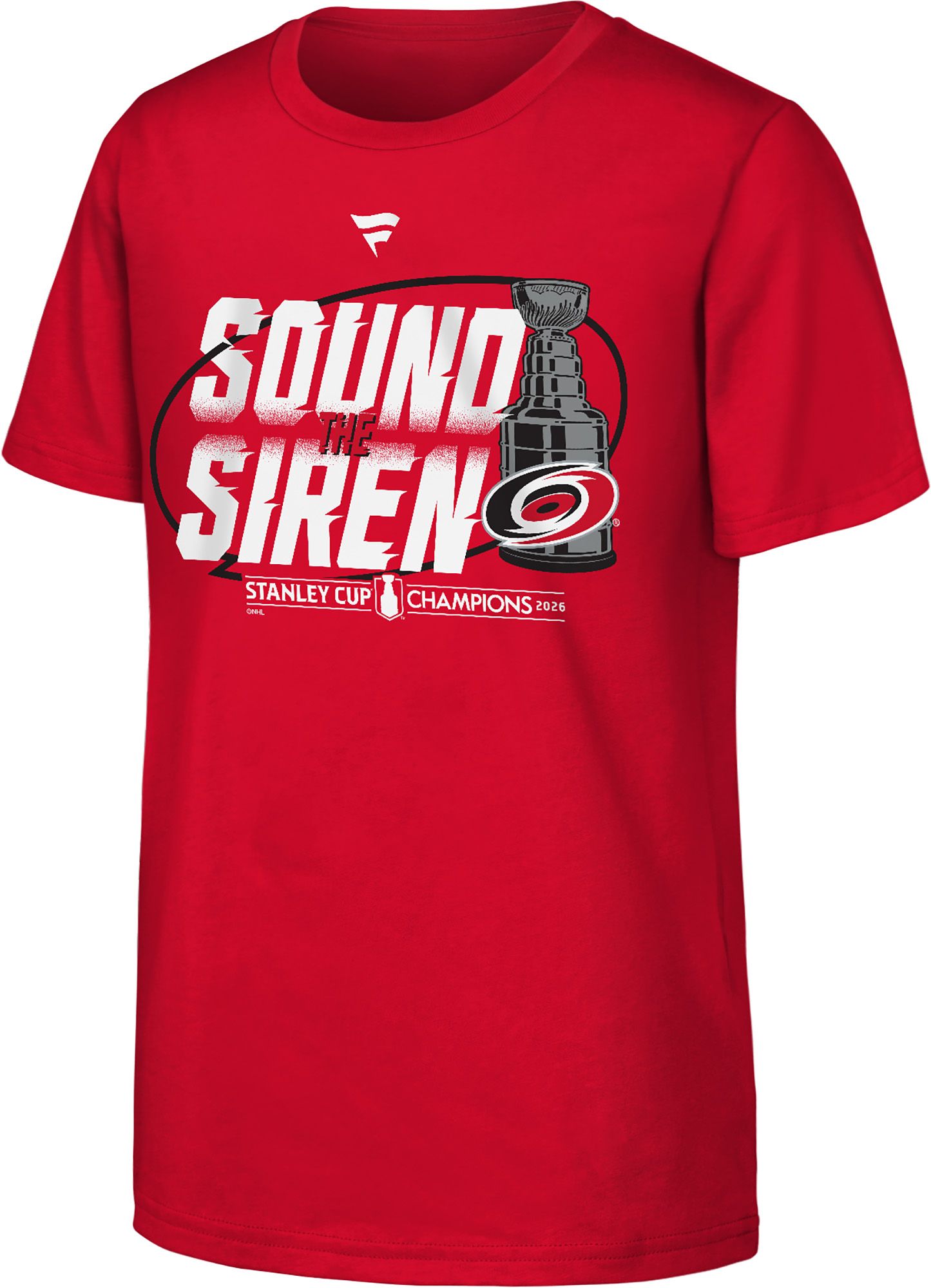 NHL Youth Carolina Hurricanes 2026 Stanley Cup Champions Parade T-Shirt