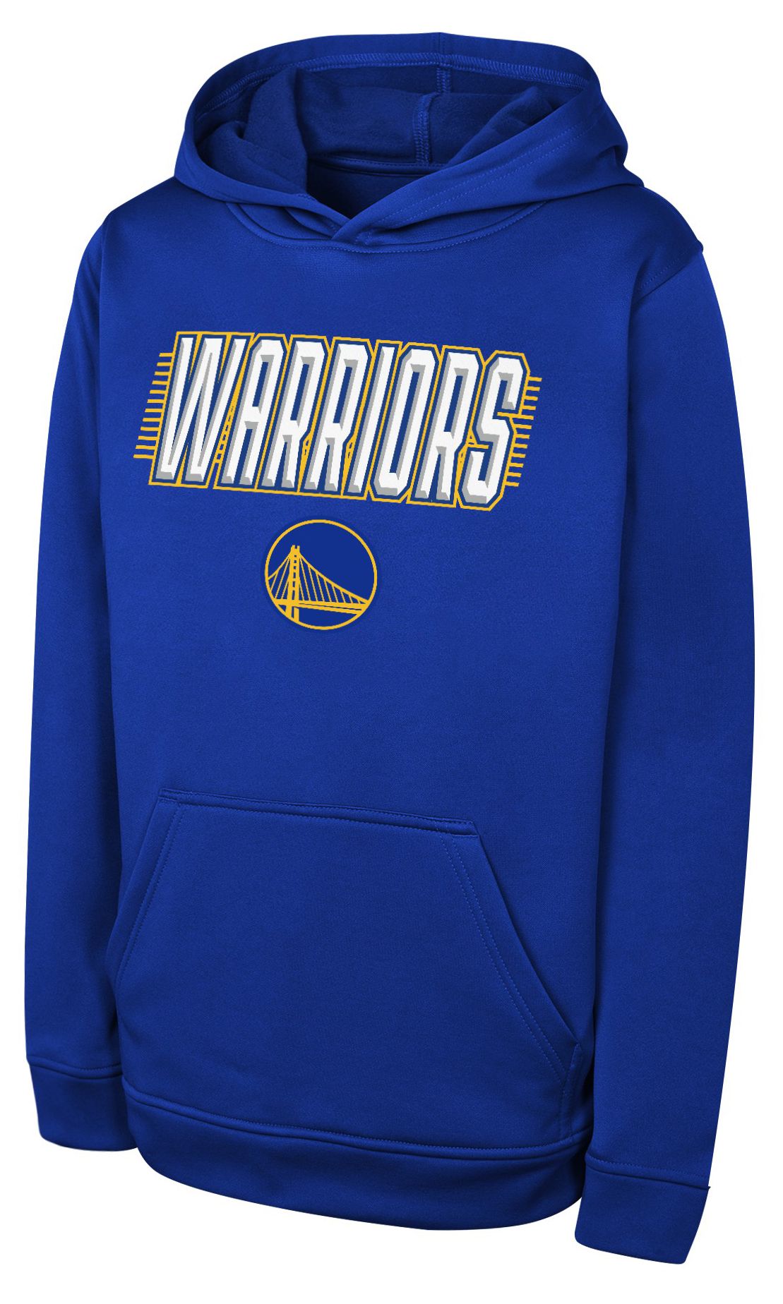 NBA Team Apparel Youth Golden State Warriors BF Hoodie