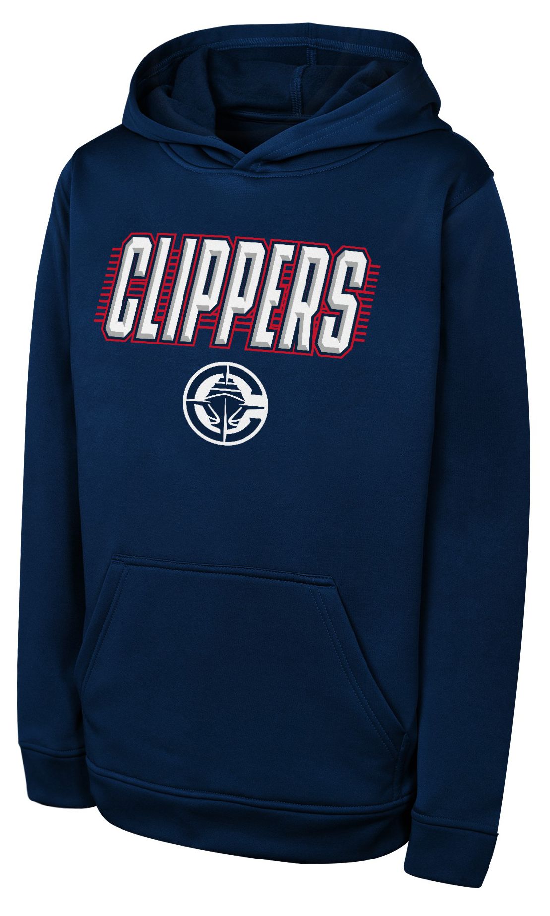 NBA Team Apparel Youth Los Angeles Clippers BF Hoodie