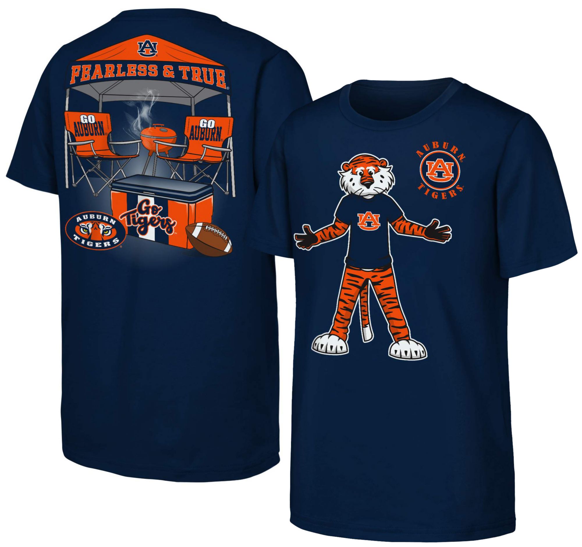 NCAA Youth Auburn Tigers Navy Tailgater T-Shirt
