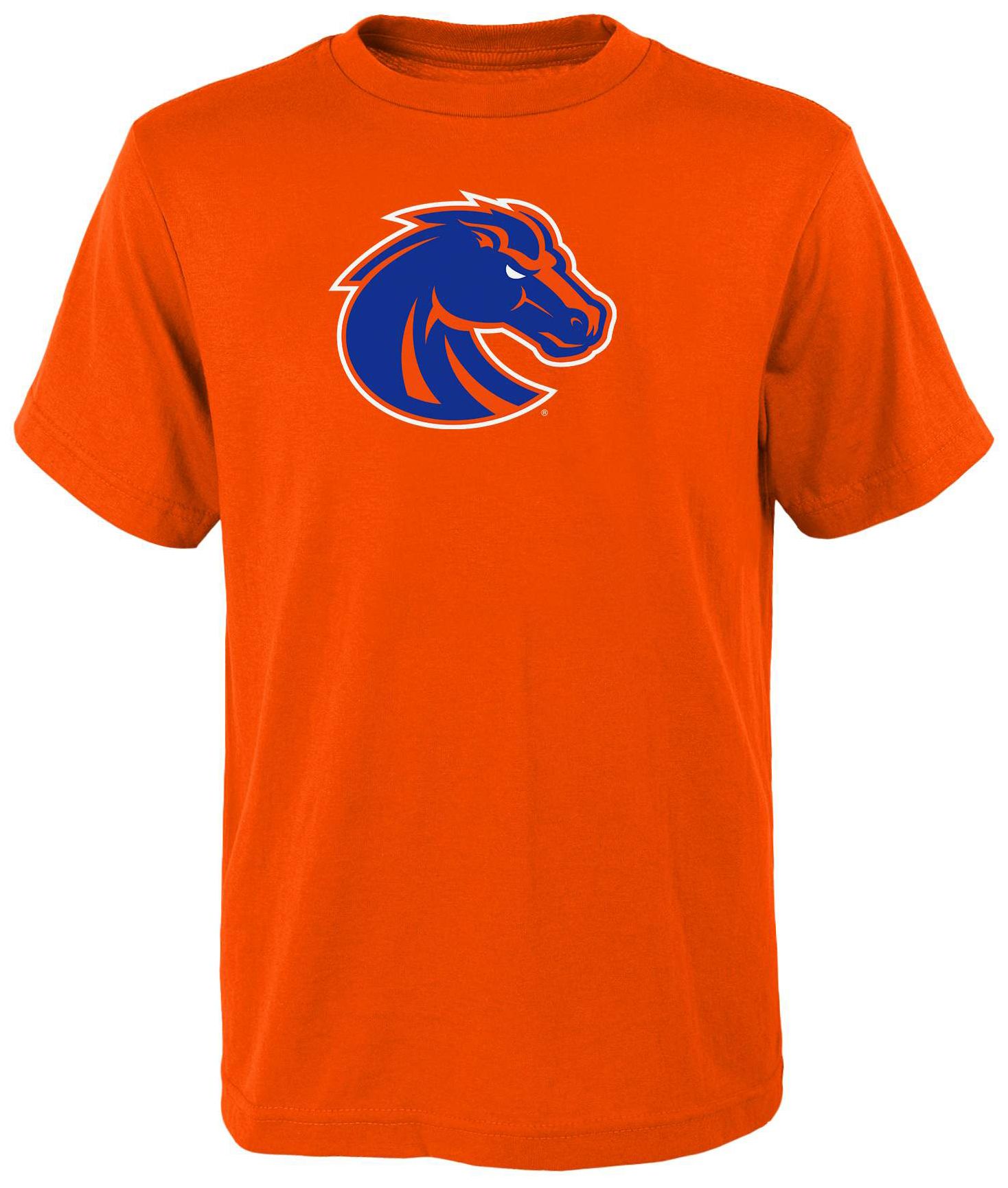 NCAA Youth Boise State Broncos Orange Primary Logo T-Shirt