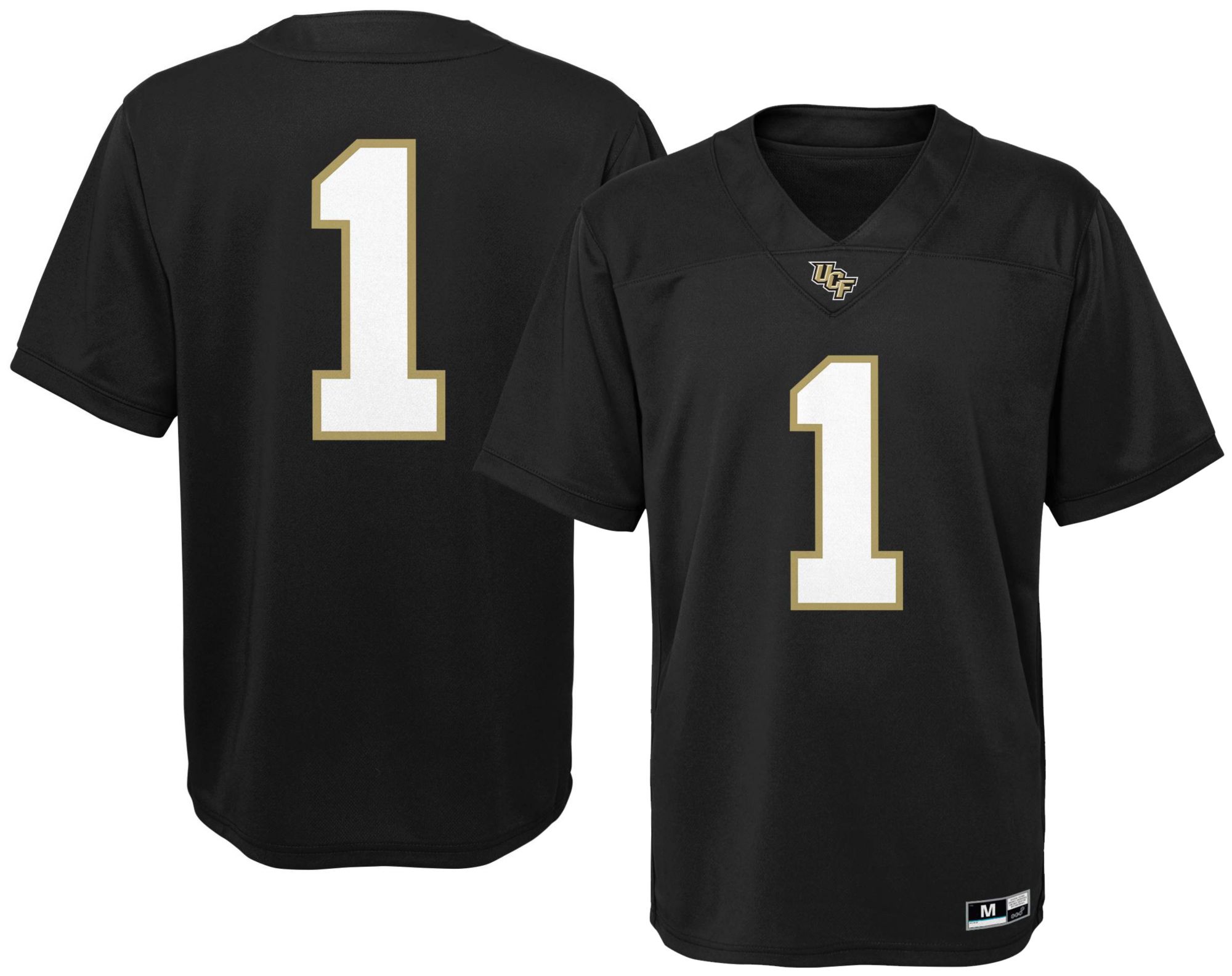 NCAA Youth UCF Knights Black Replica Jersey