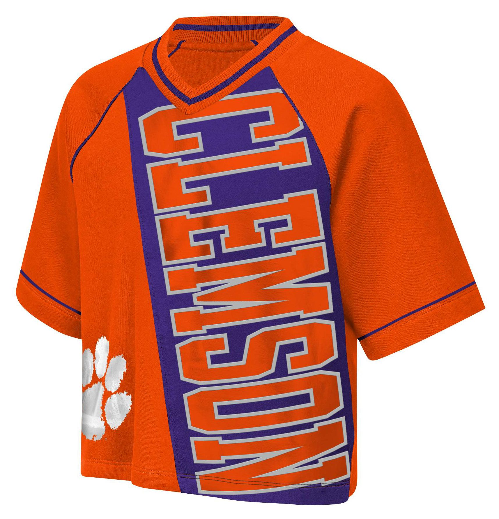 NCAA Youth Clemson Tigers Orange Corner Back T-Shirt