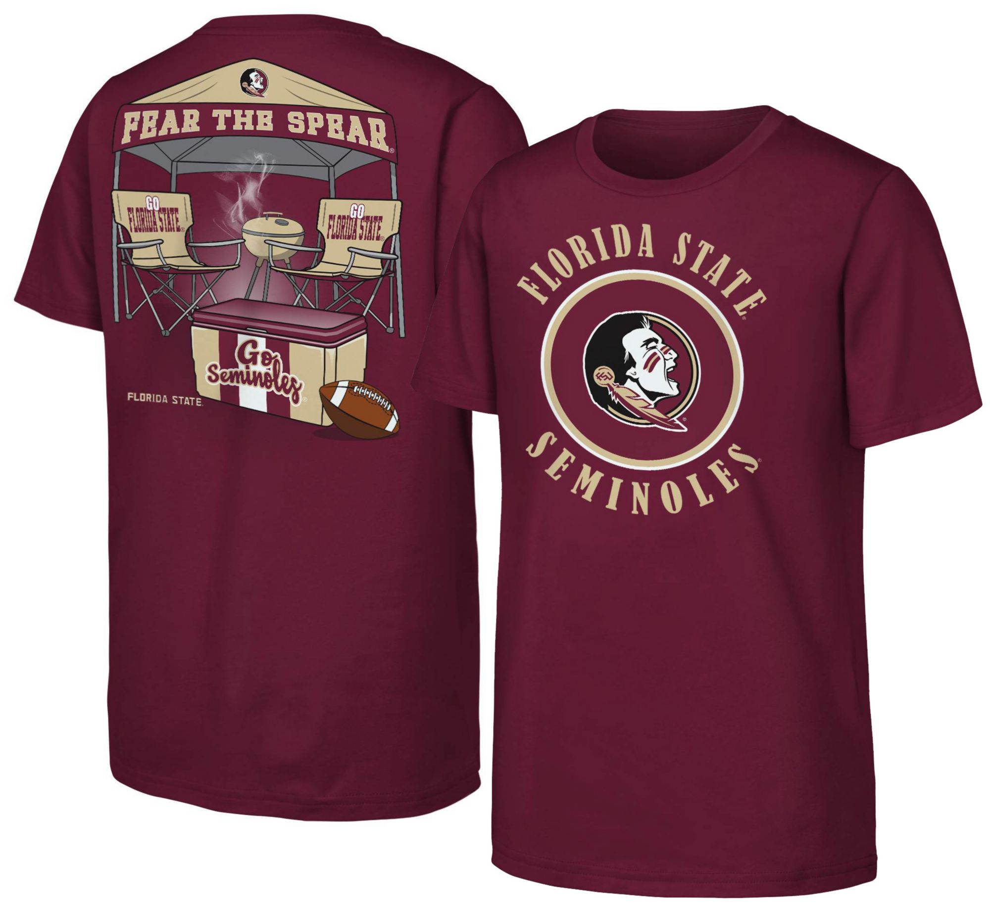 NCAA Youth Florida State Seminoles Garnet Tailgater T-Shirt
