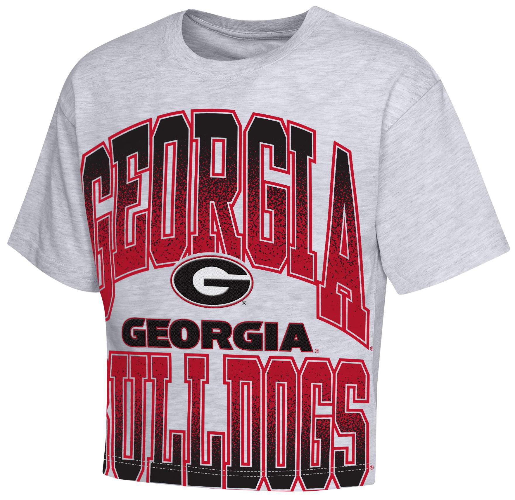 NCAA Youth Georgia Bulldogs Grey Big Team Energy T-Shirt