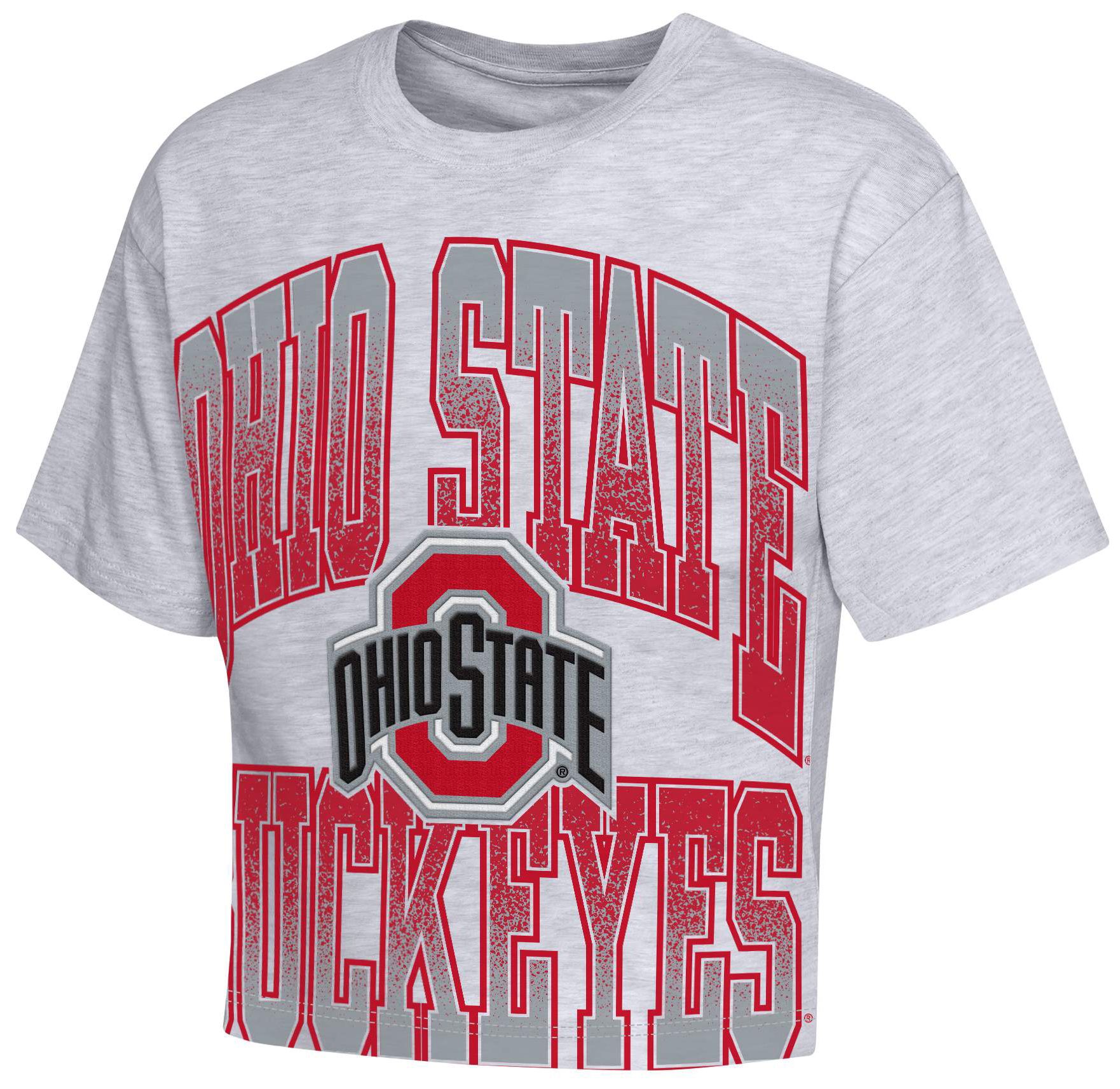NCAA Youth Ohio State Buckeyes Grey Big Team Energy T-Shirt