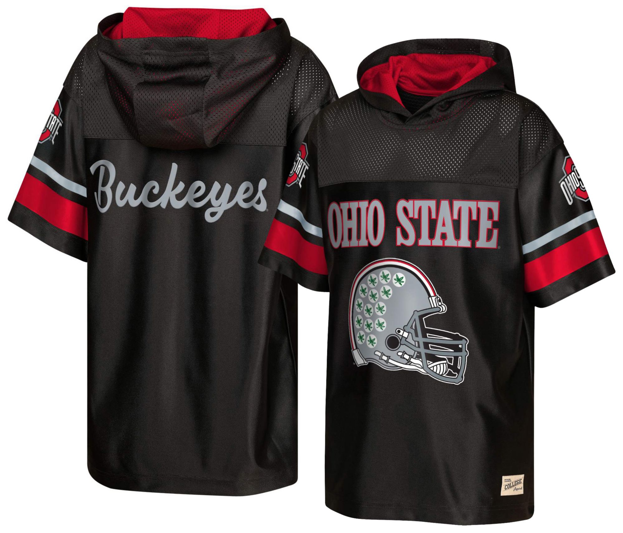 NCAA Youth Ohio State Buckeyes Red N-Zone Hoodie