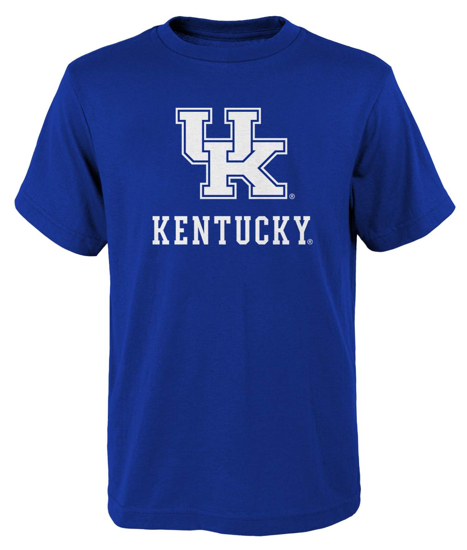 NCAA Youth Kentucky Wildcats Royal Primary Logo T-Shirt