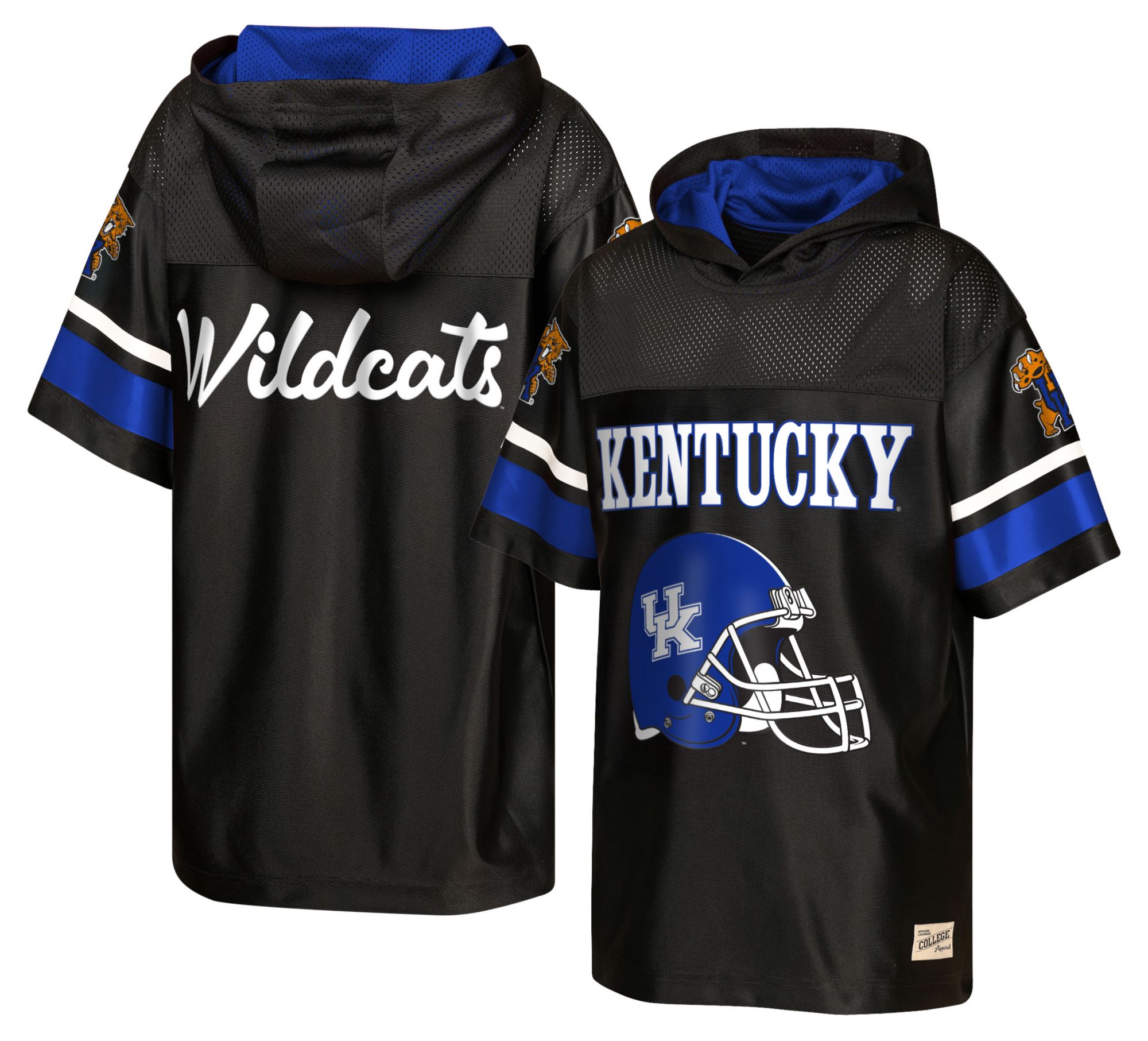NCAA Team Apparel Youth Kentucky Wildcats Royal N-Zone Hoodie