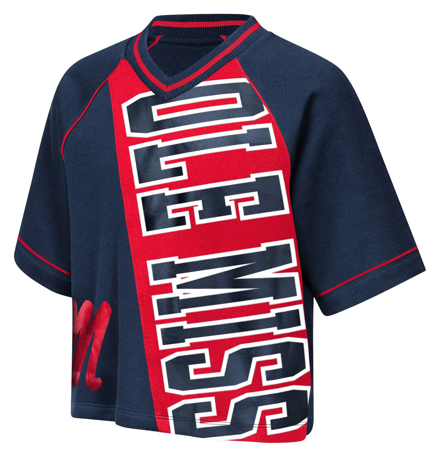 NCAA Youth Ole Miss Rebels Navy Corner Back T-Shirt