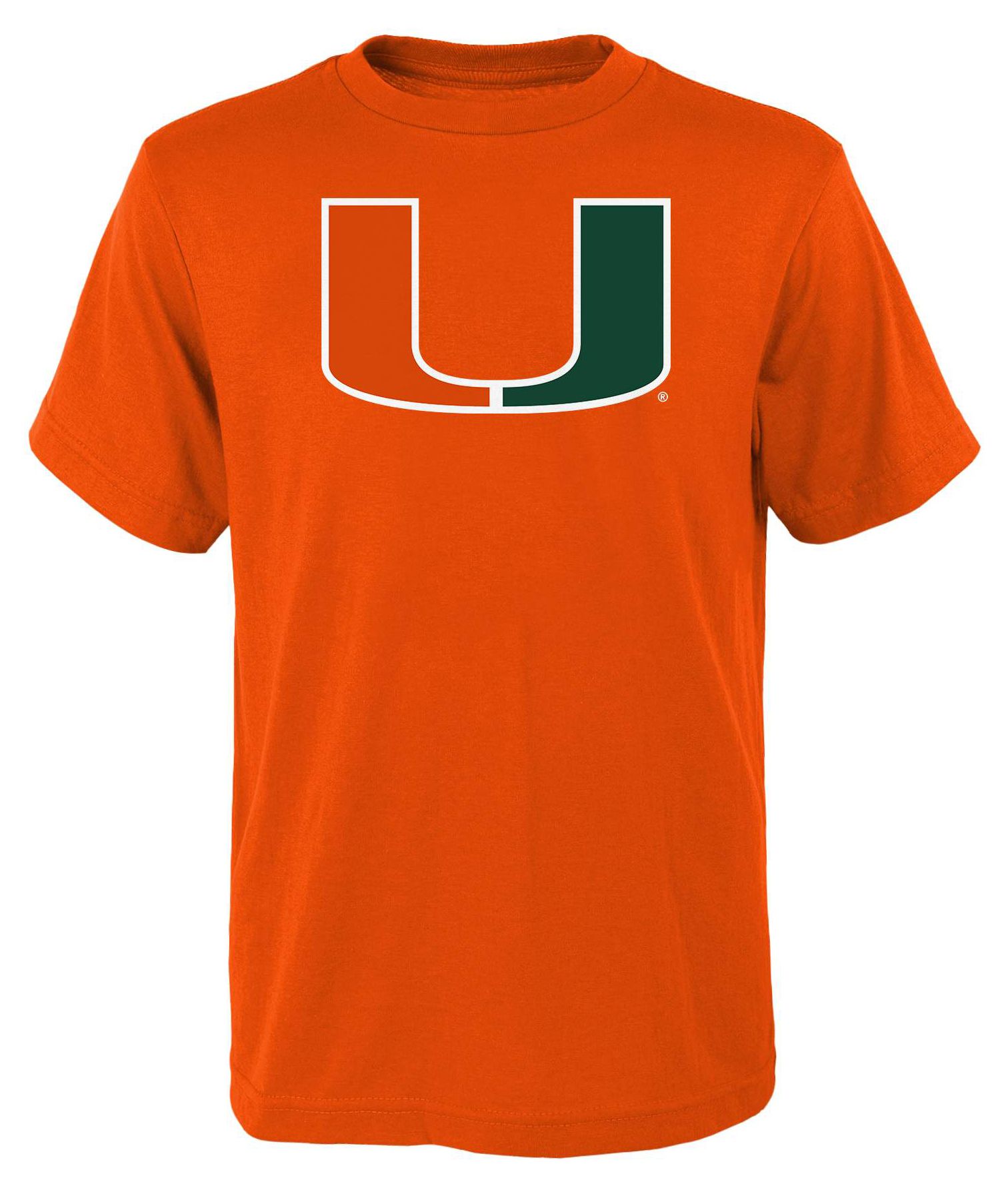NCAA Youth Miami Hurricanes Hunter Primary Logo T-Shirt