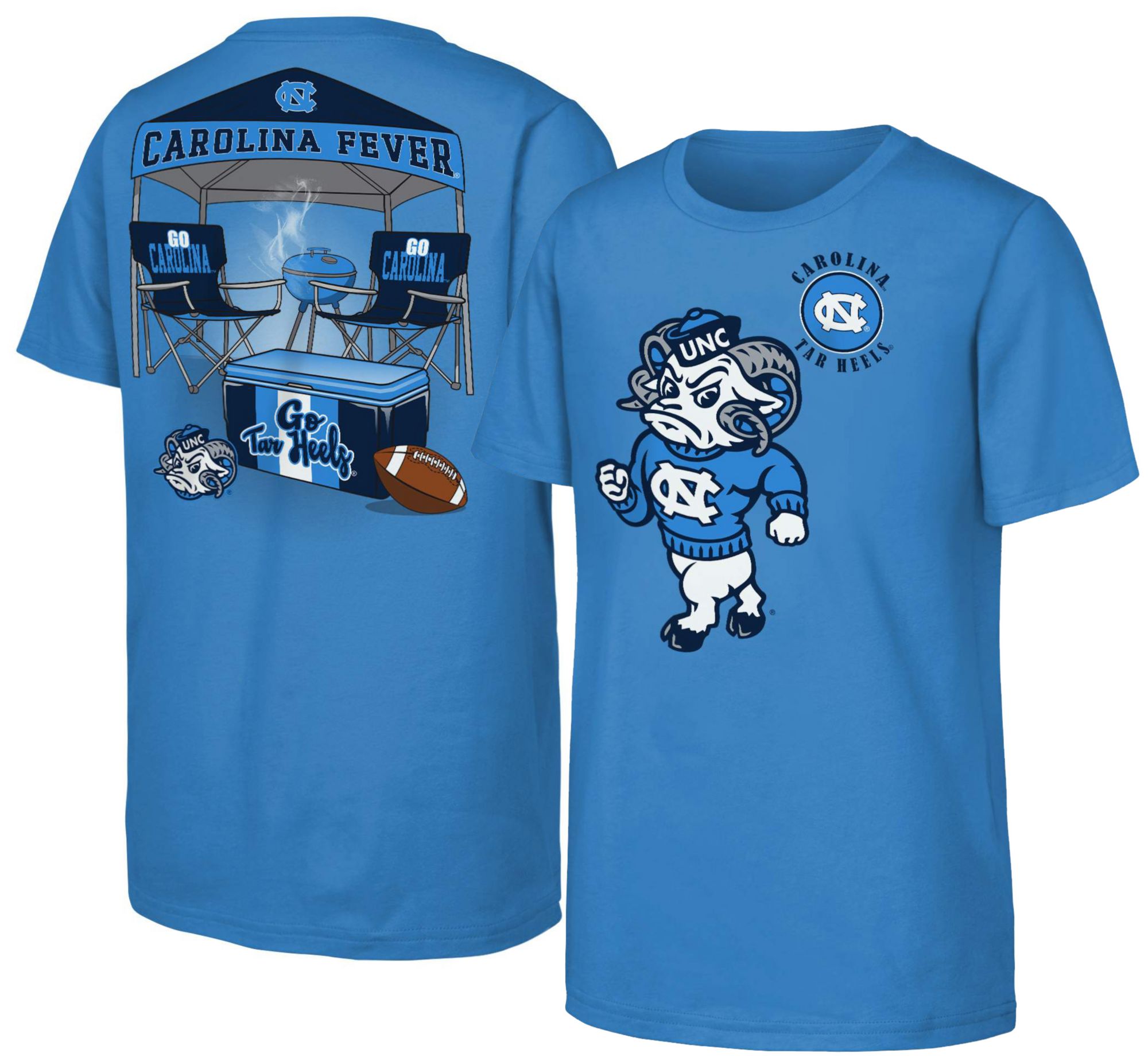 NCAA Youth North Carolina Tar Heels Blue Tailgater T-Shirt