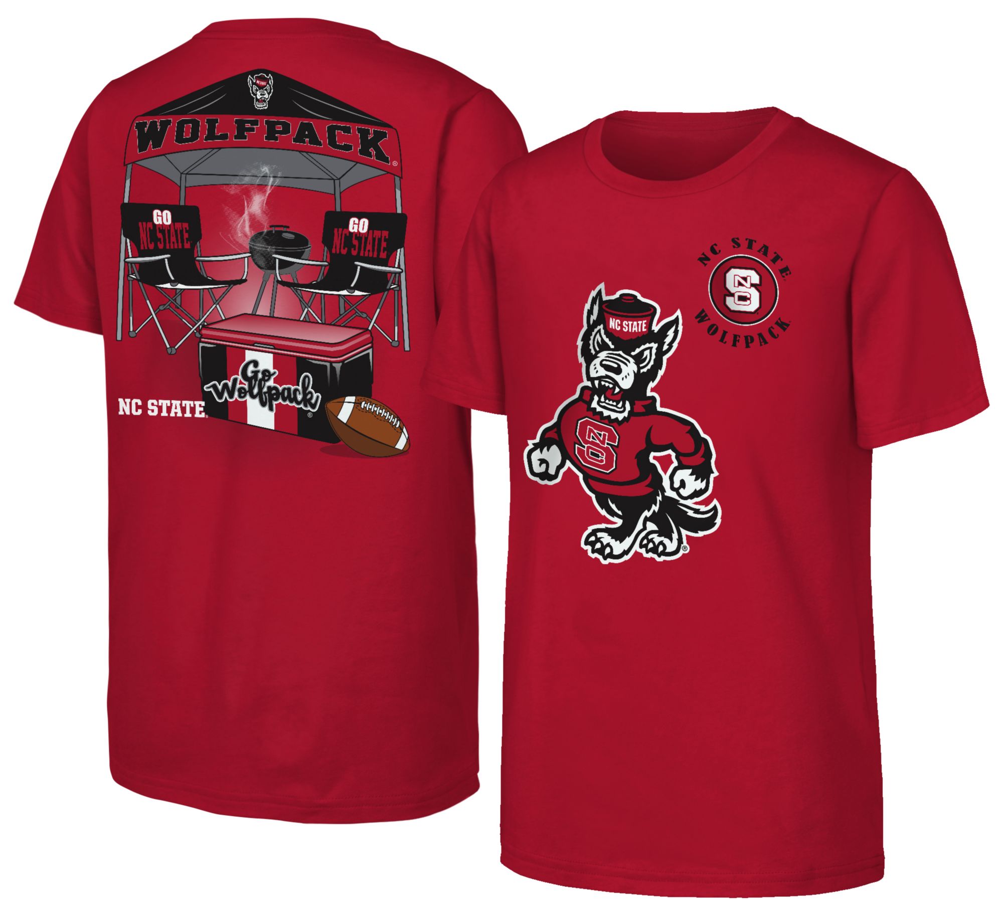 Outerstuff Youth NC State Wolfpack Red Tailgaiter T-Shirt