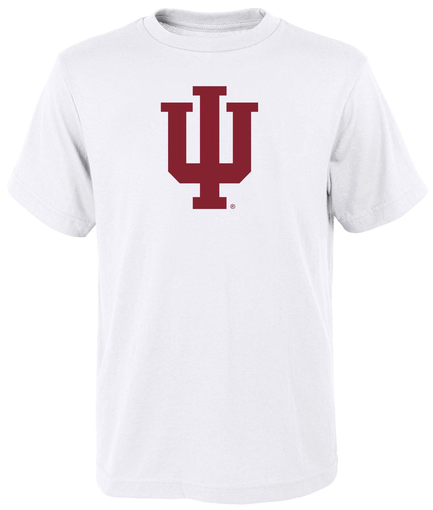 Outerstuff Youth Indiana Hoosiers White Primary Logo T-Shirt