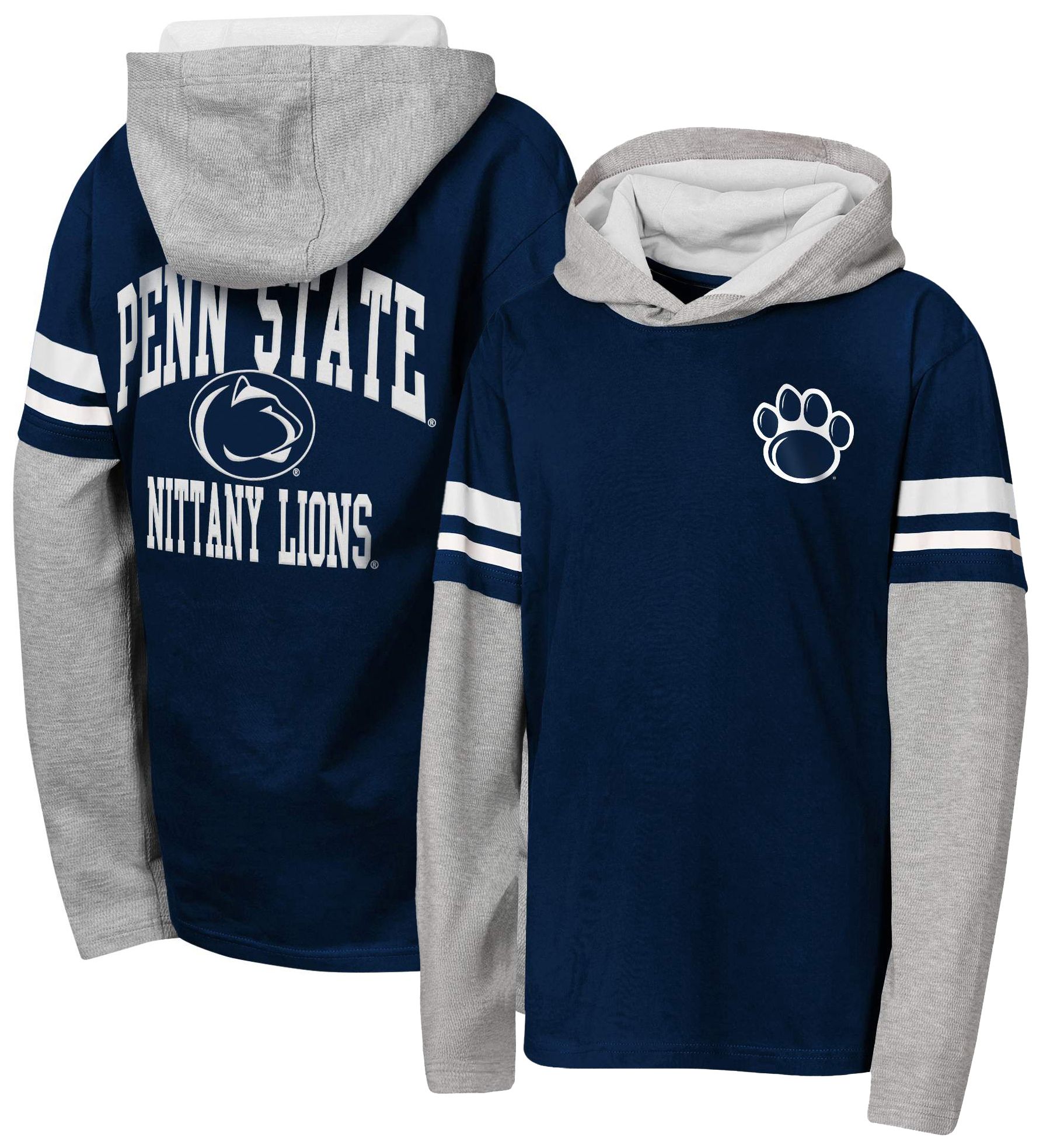 NCAA Youth Penn State Nittany Lions Navy Fair Catch Hoodie