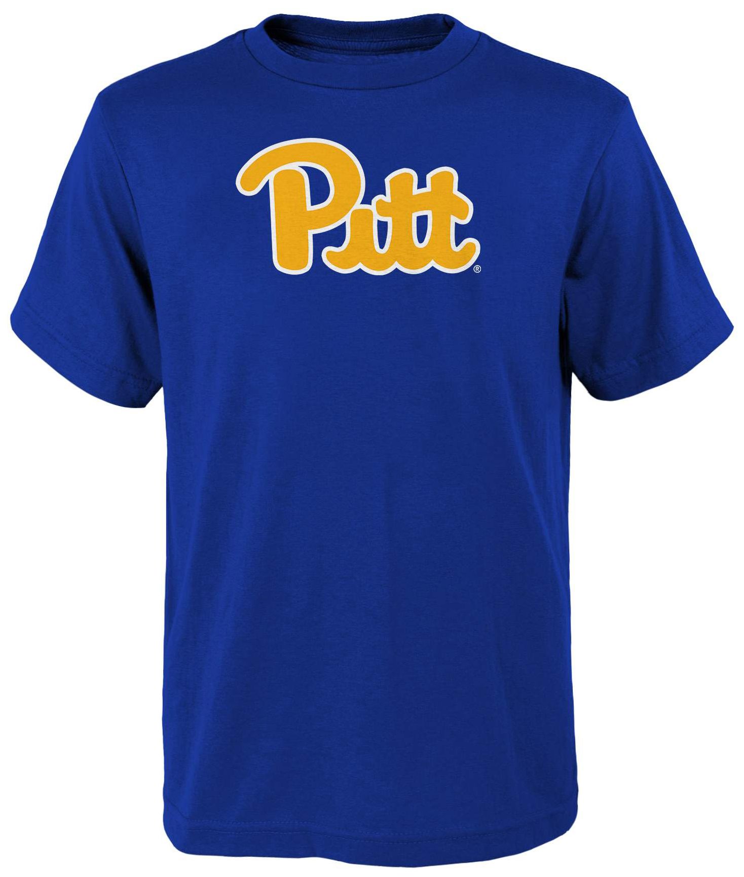 NCAA Youth Pitt Panthers Royal Primary Logo T-Shirt