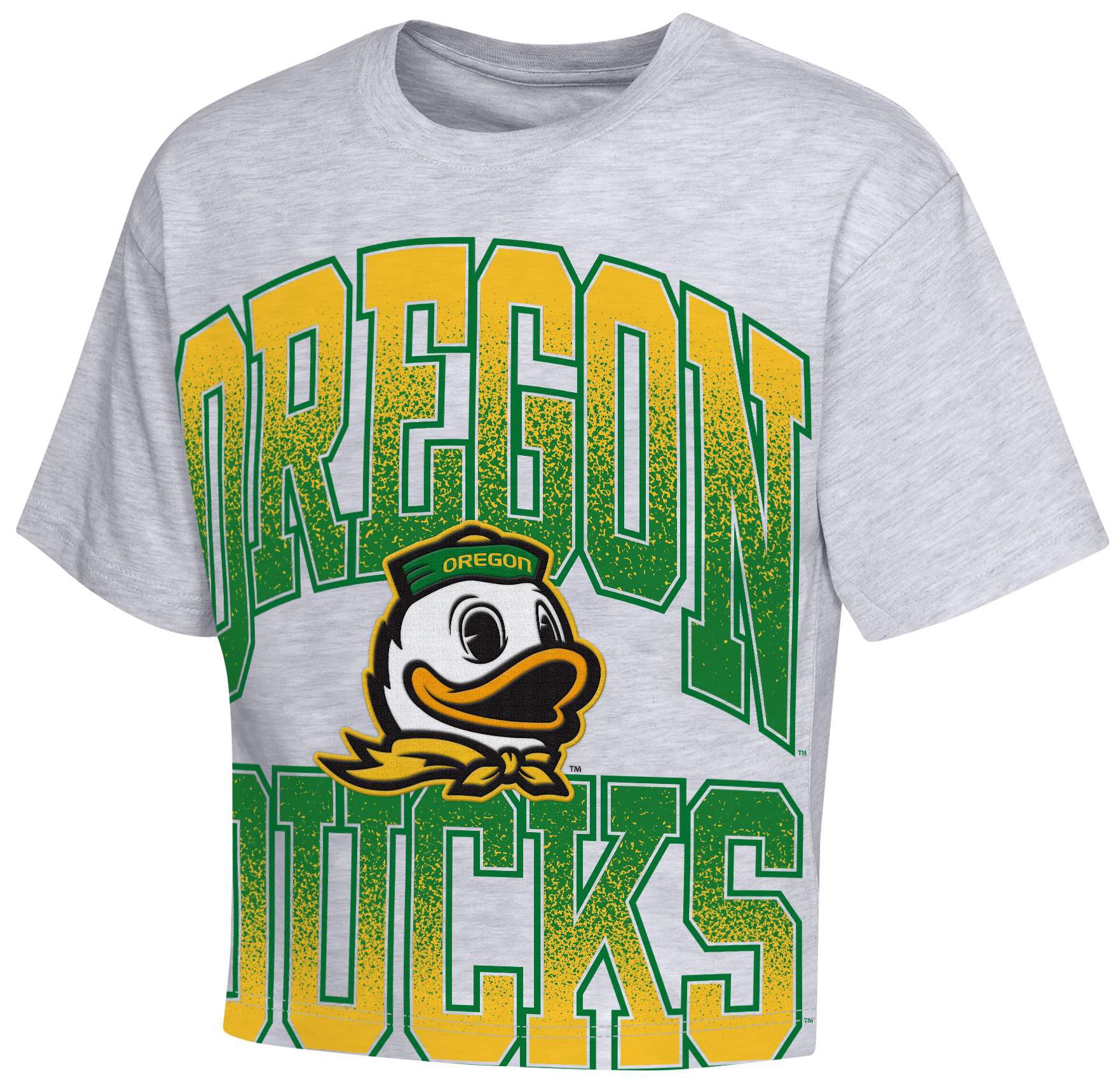 NCAA Youth Oregon Ducks Grey Big Team Energy T-Shirt